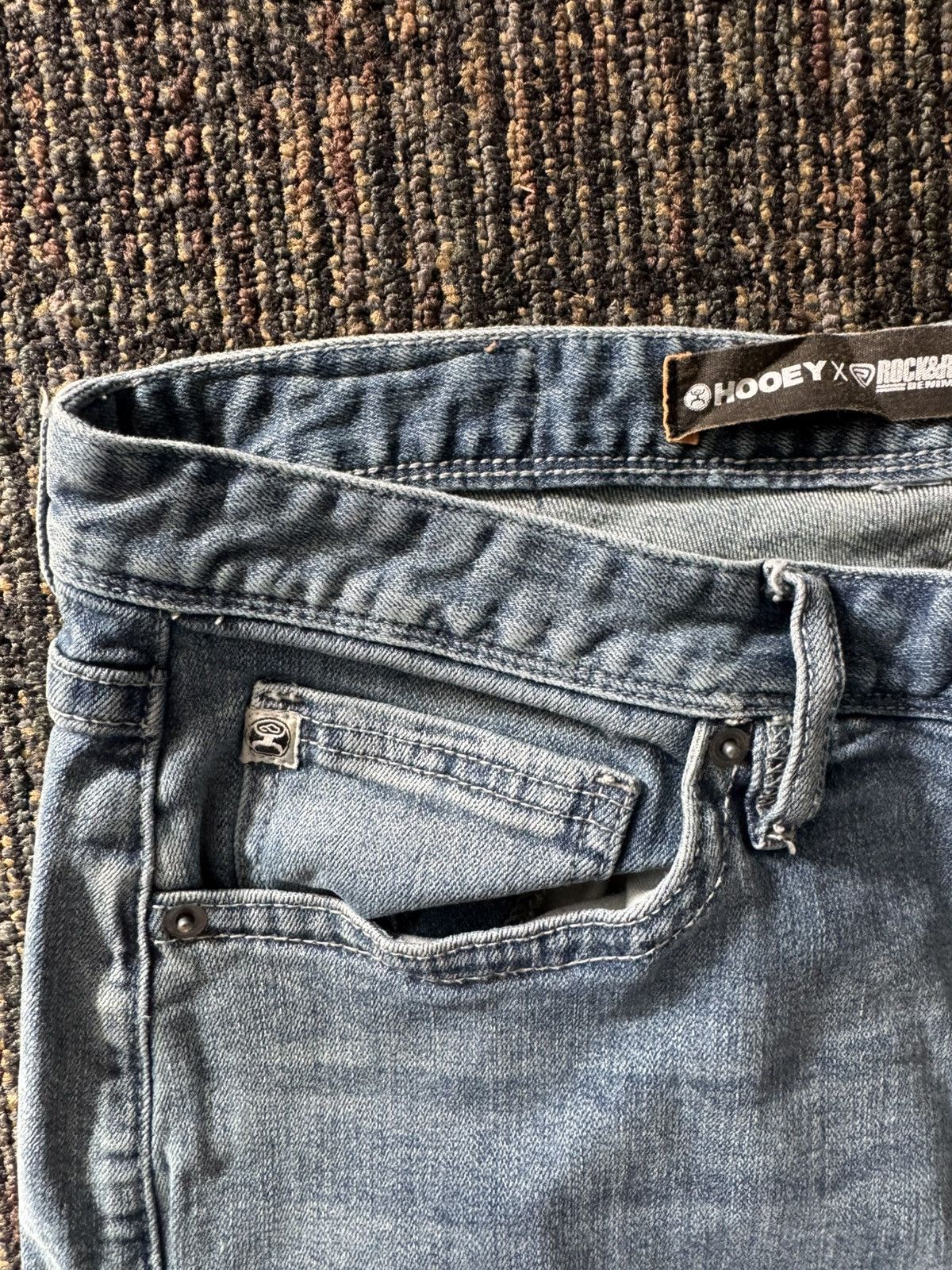 Jean Faded Hooey jeans Size US 34 / EU 50 - 3 Thumbnail