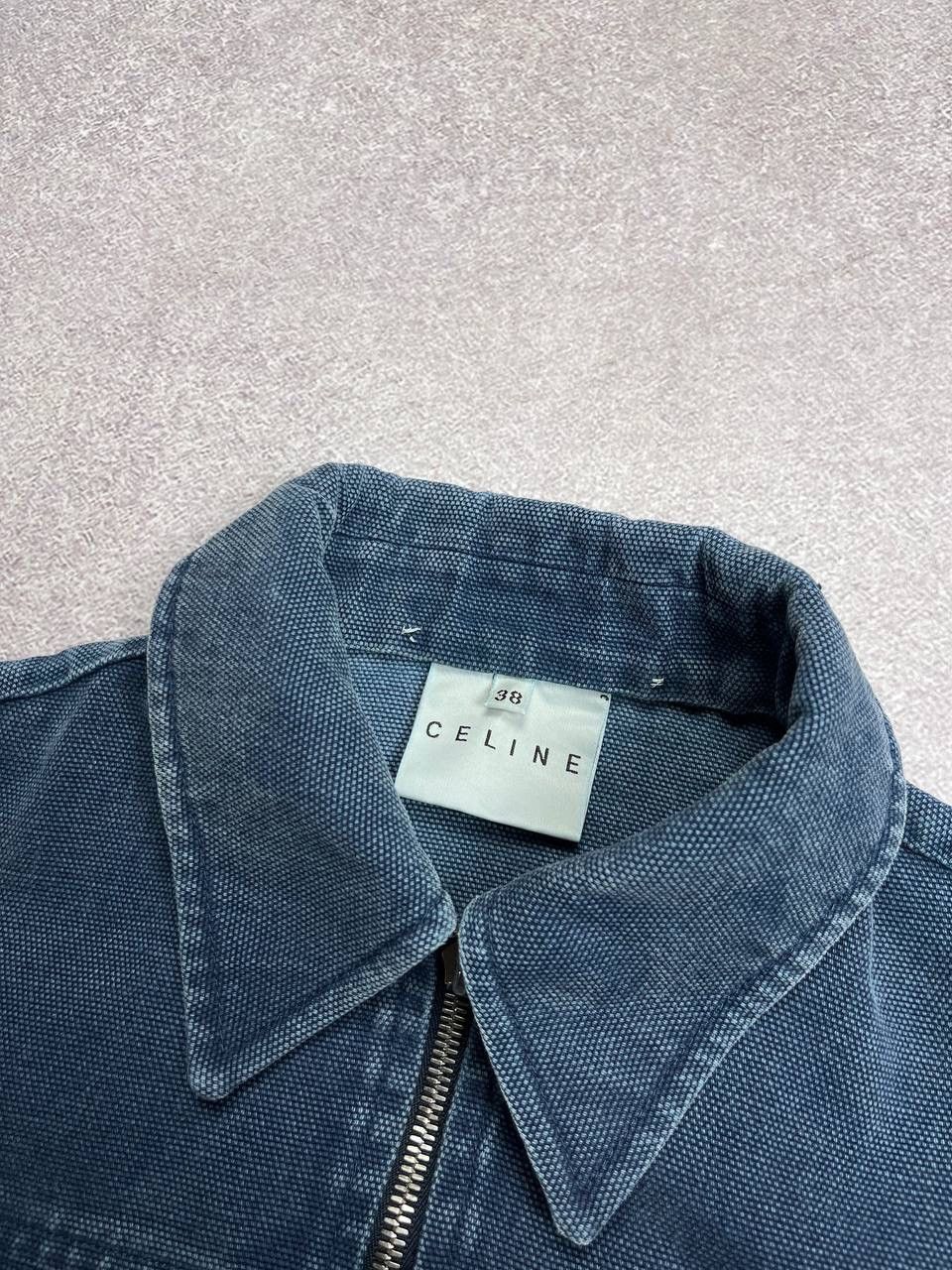 Celine Vintage Celine Hedi Slimane Denim Jacket 38 Size S / US 4 / IT 40 - 3 Thumbnail