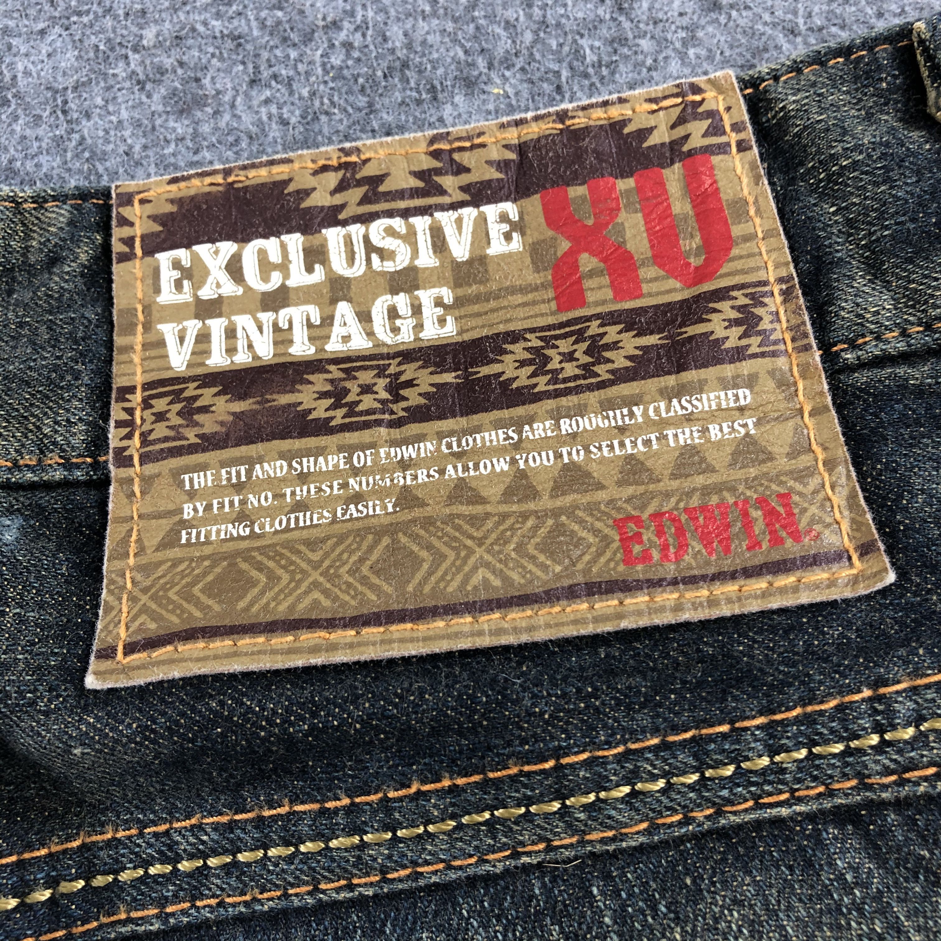 Edwin Vintage Edwin Jeans-J1836 Size US 35 - 5 Thumbnail