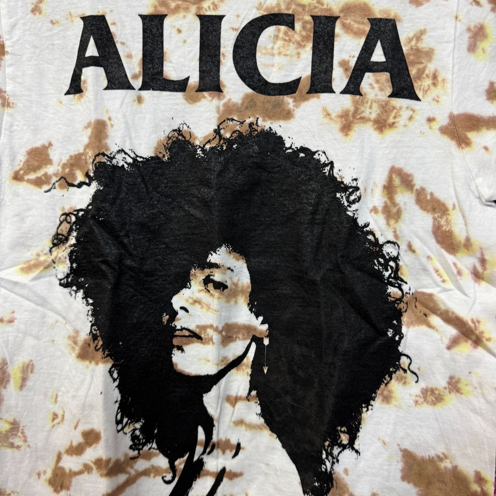 Band Tees Alicia Keys Tour Keys to the Summer Tie Dye Tshirt size smal Size US S / EU 44-46 / 1 - 2 Thumbnail