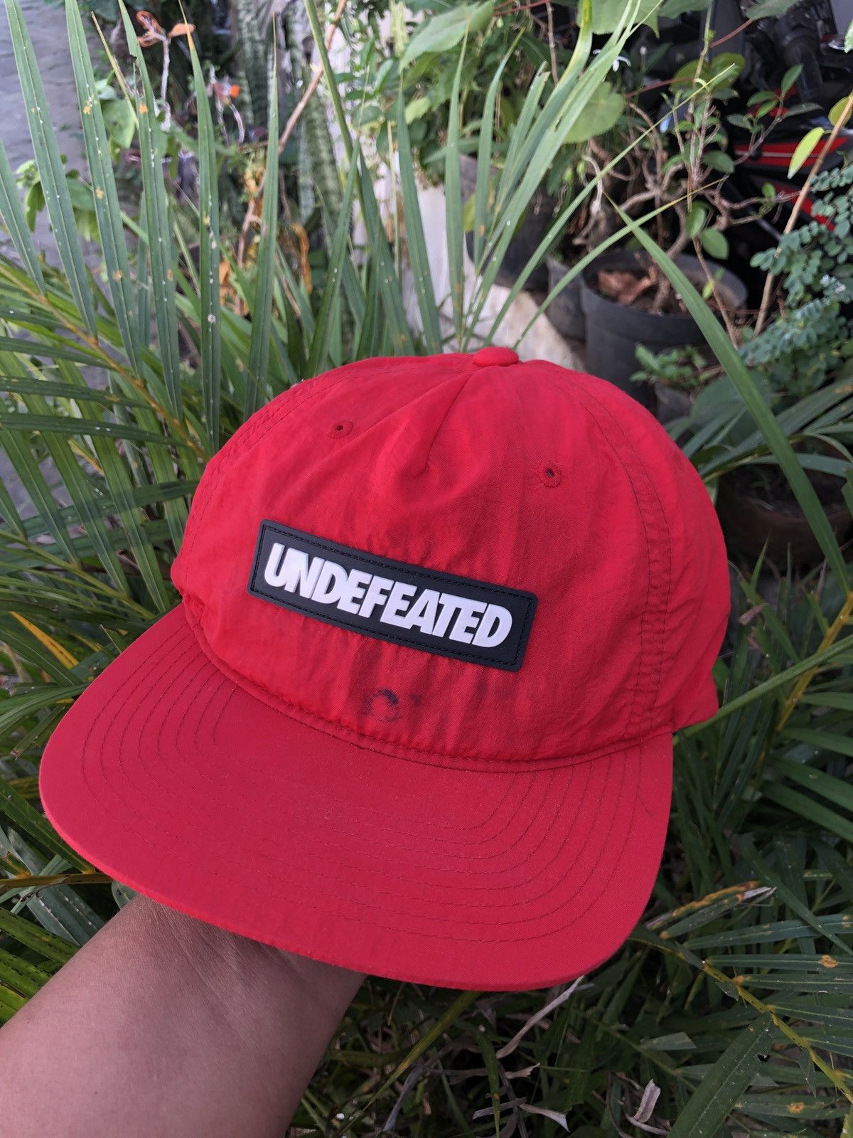 Hat Club × Undefeated UNDEFEATED LOGO BOX RED CAP Size ONE SIZE - 1 Thumbnail