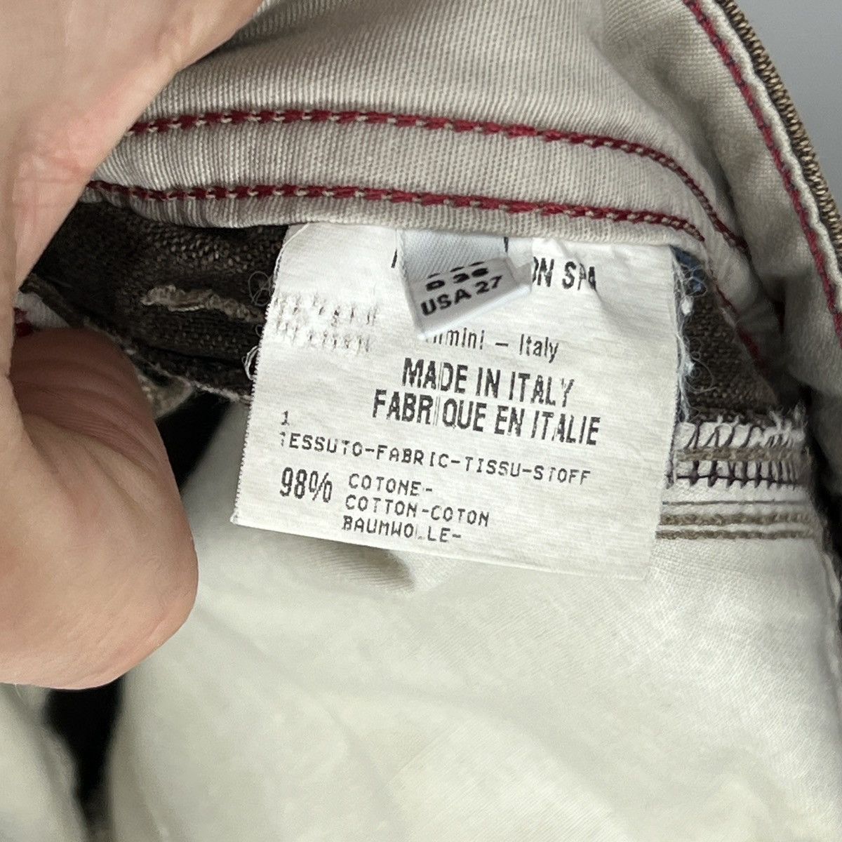 Japanese Brand × Marithe + Francois Girbaud × Vintage Vintage Marithe Francois Girbaud Japanese Brand Skirt Denim Size 27" / US 4 / IT 40 - 9 Thumbnail