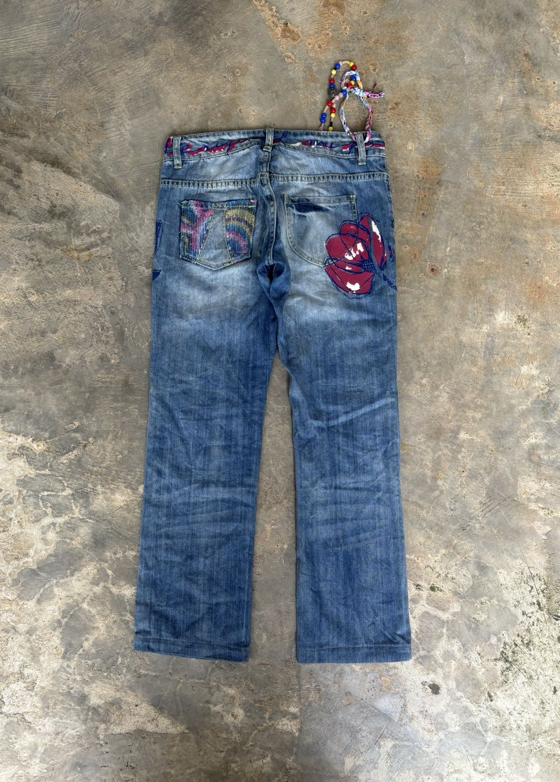 Hysteric Glamour Y2k Floral Hysteric Glamour style Denim Unisex Size US 28 / EU 44 - 2 Thumbnail