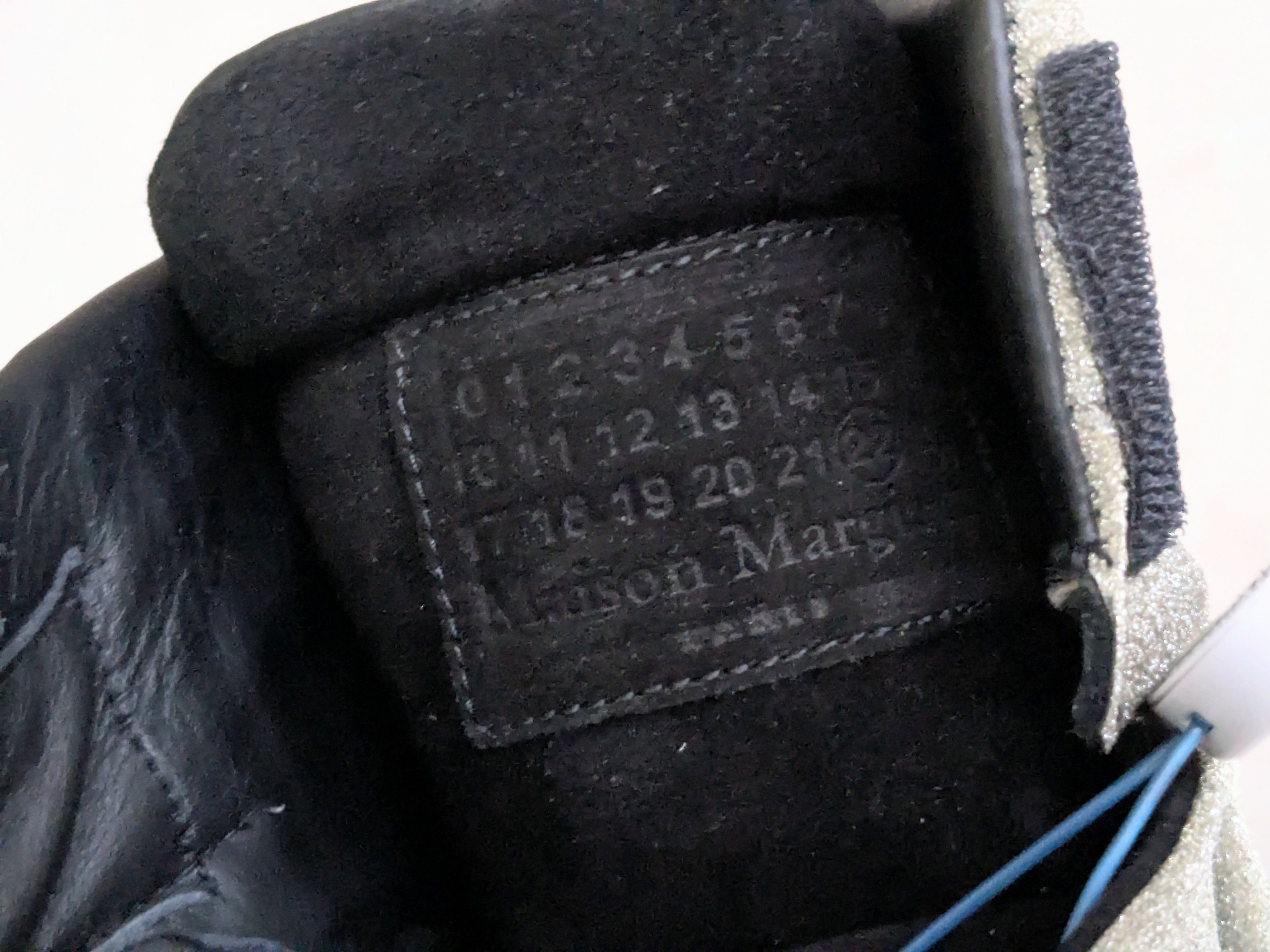 Maison Margiela Margiela Future Glitter Silver Black High Tops 10.5 43.5 Size US 10.5 / EU 43-44 - 7 Thumbnail
