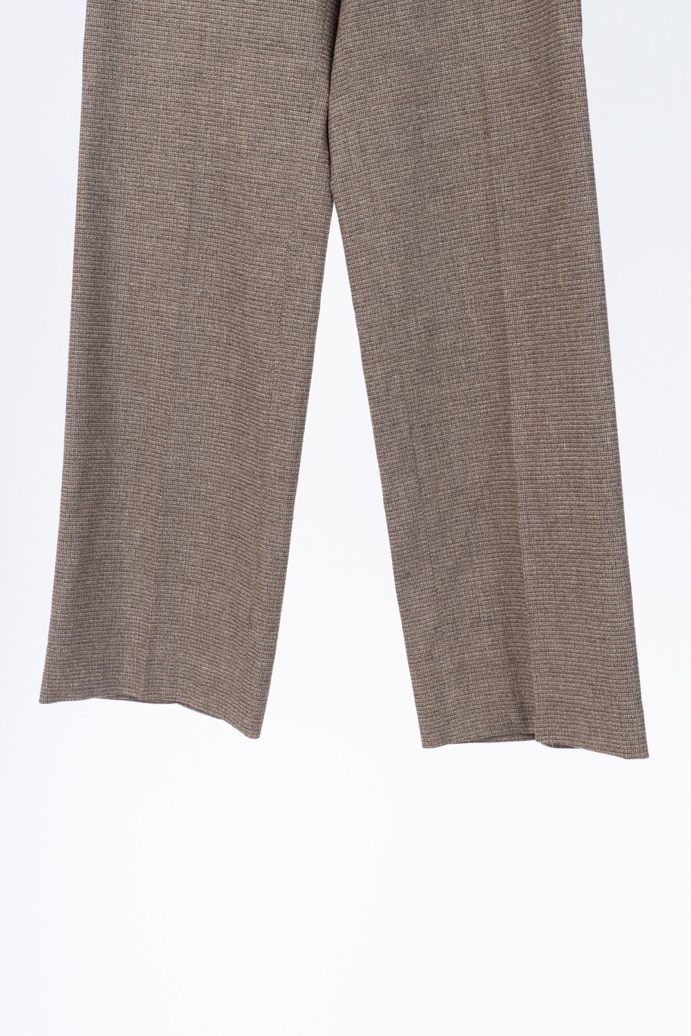 Etro Etro Brown Micro-Plaid Wool-Flannel Straight-Leg Trousers Size 27" / US 4 / IT 40 - 5 Thumbnail