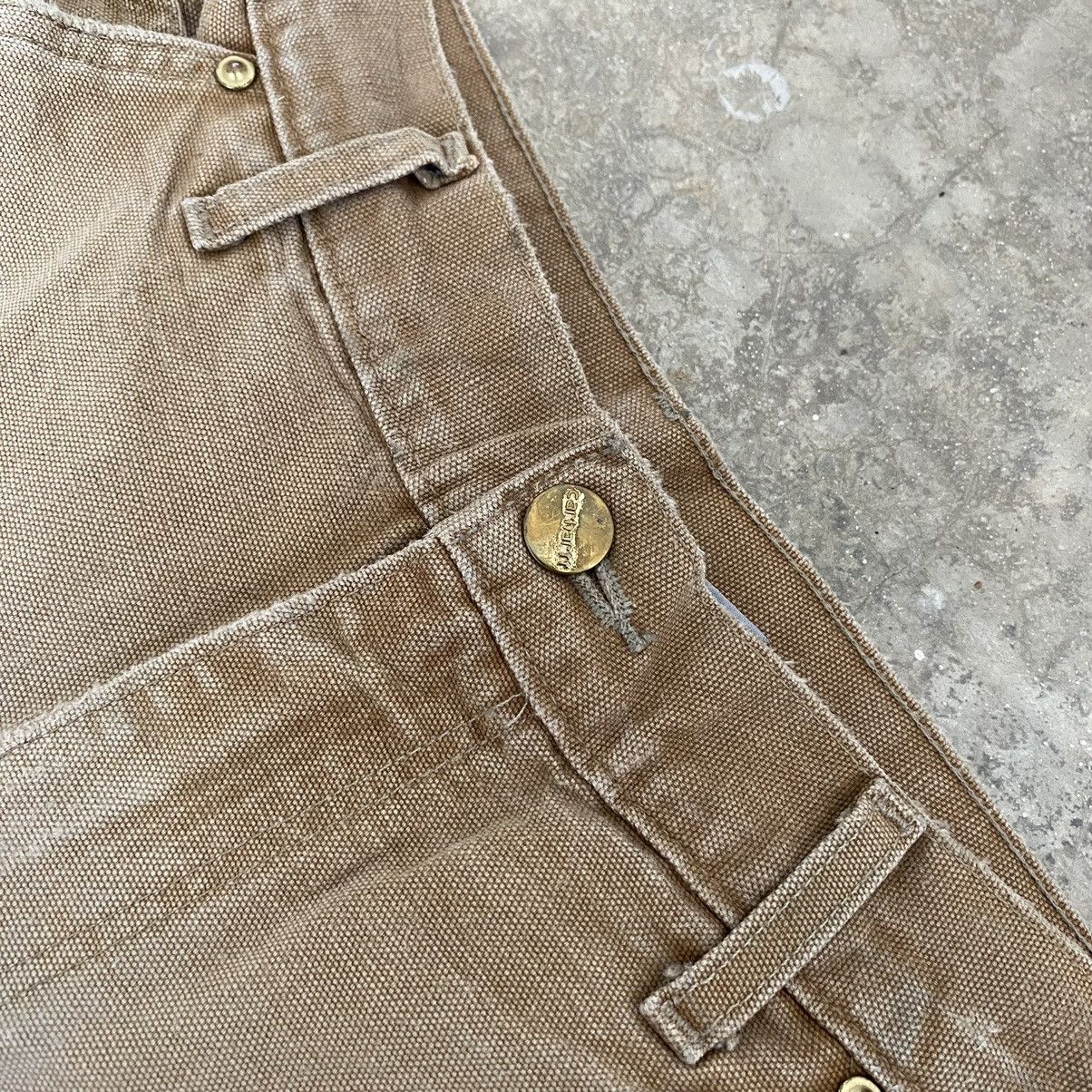 Carhartt Vintage Carhartt Double Knee Faded Tan Carpenter Pants Size US 29 - 10 Thumbnail