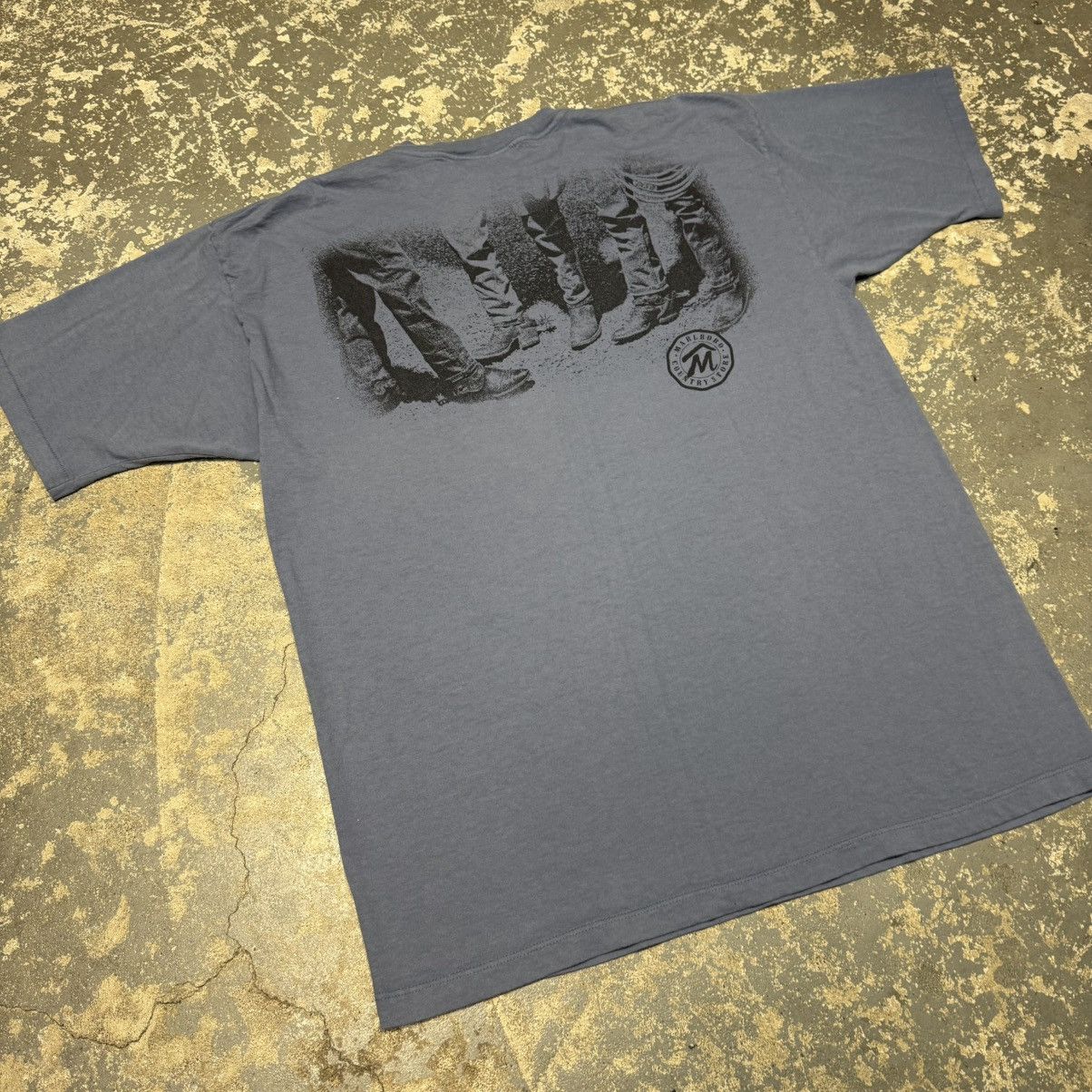 Marlboro Vintage Marlboro County Store Cowboy Boot Cigarette Tshirt Size US XL / EU 56 / 4 - 11 Thumbnail