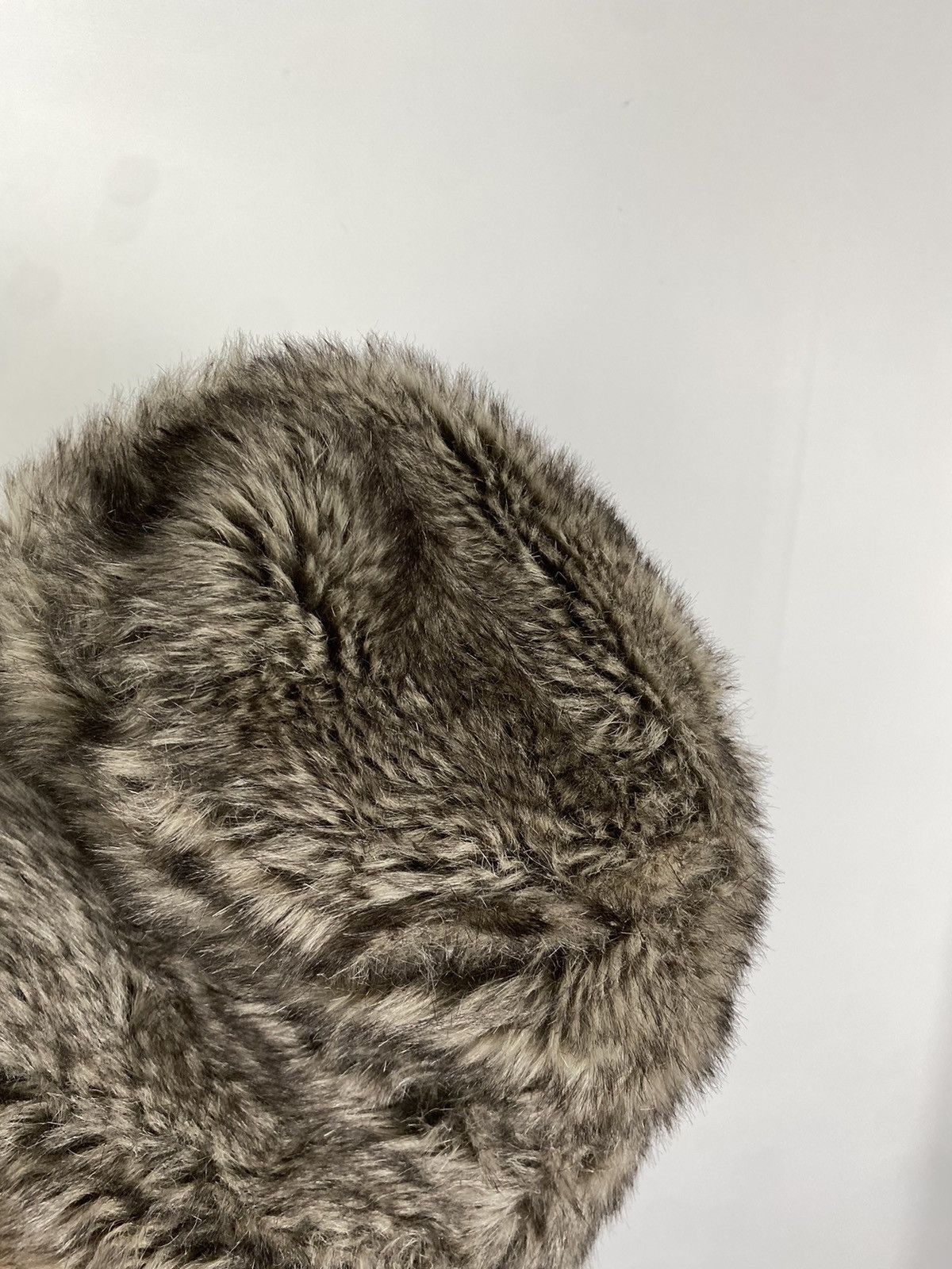 Hysteric Glamour × Japanese Brand Y2K Panama Vintage Fuzzy Hat Mohair Ushanka Beauty Beast Size ONE SIZE - 4 Thumbnail