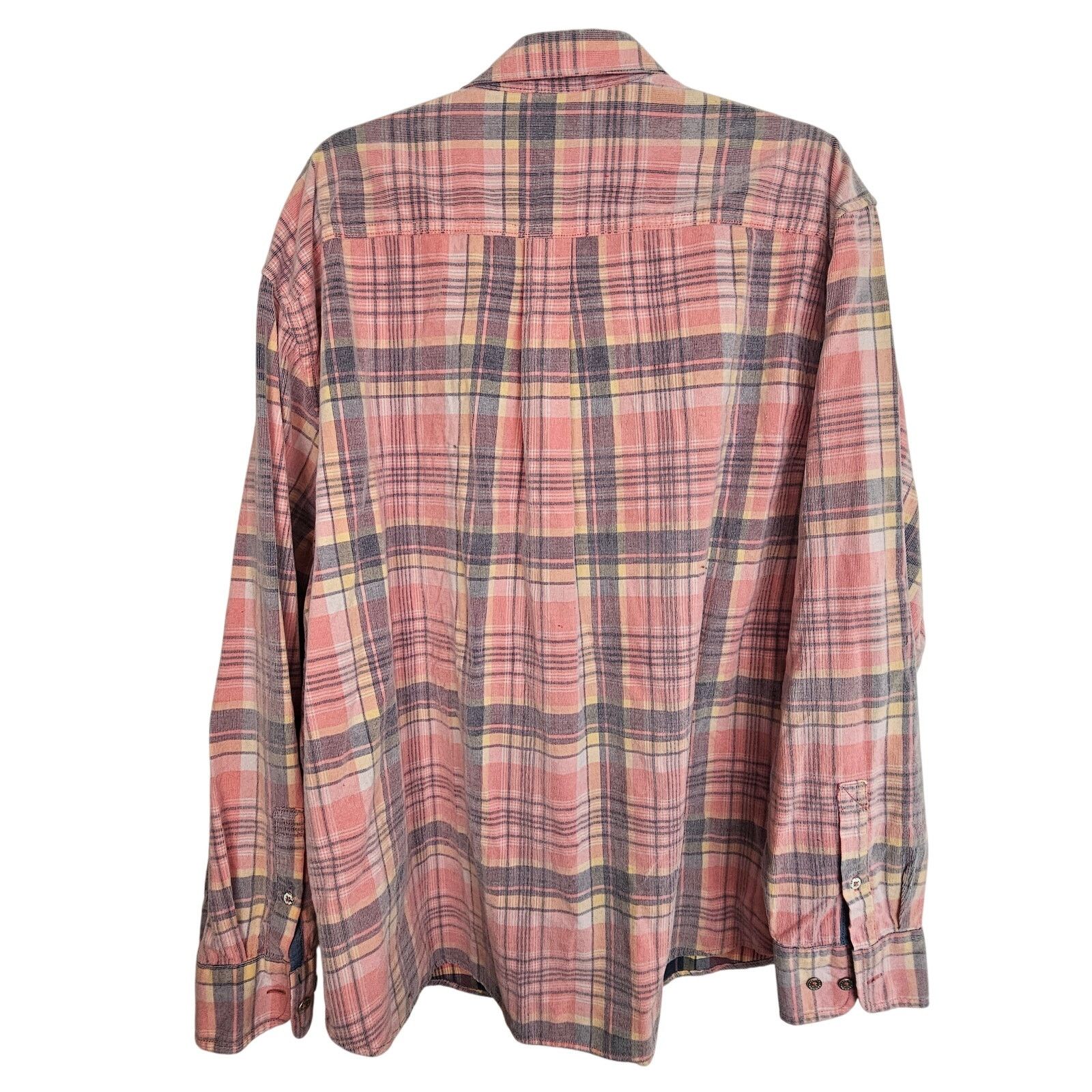 Tommy Bahama Tommy Bahama Mens Plaid Coastline Corduroy Button Shirt XXL Size US XXL / EU 58 / 5 - 9 Thumbnail