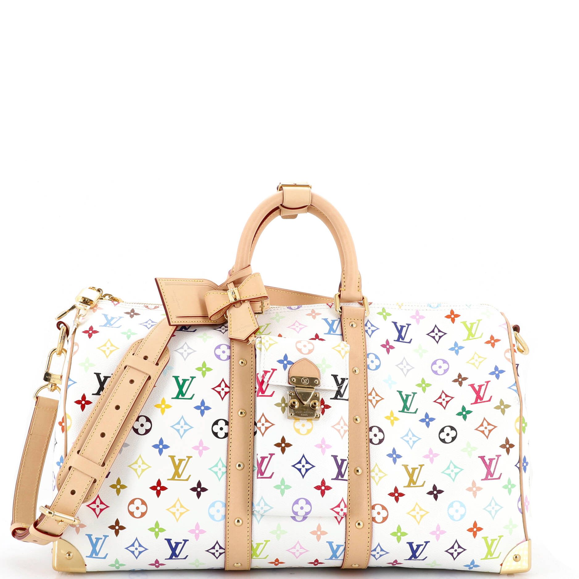 Louis Vuitton x Takashi Murakami Keepall Bandouliere Bag Size ONE SIZE - 1 Thumbnail