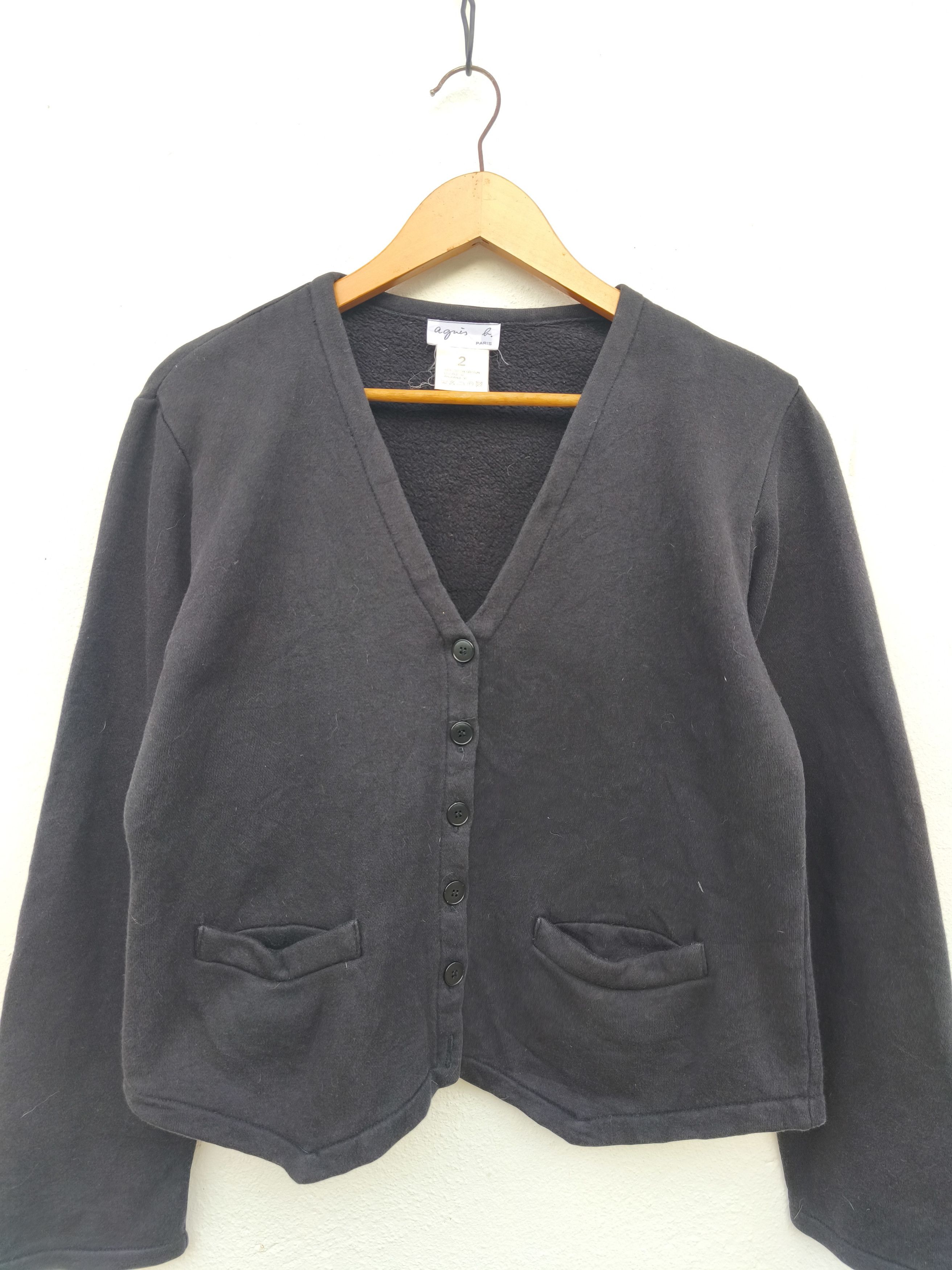 agnes b. Agnes B Cardigan Size M / US 6-8 / IT 42-44 - 3 Thumbnail