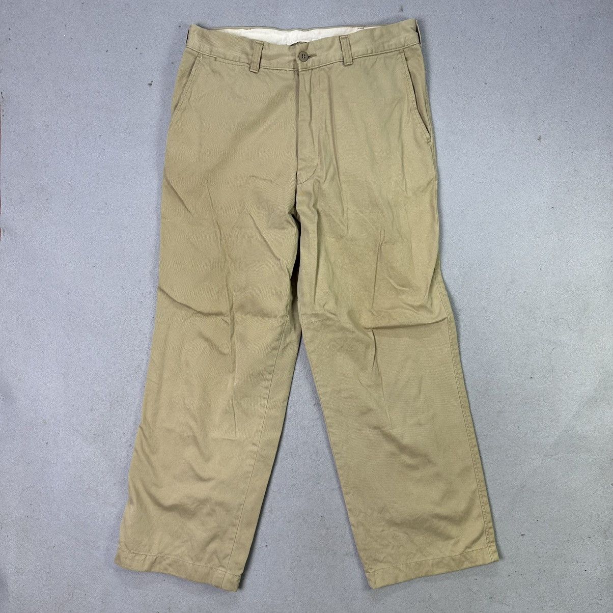Schott Vintage Schott NYC Combat Trousers Khaki Size US 34 / EU 50 - 1 Thumbnail