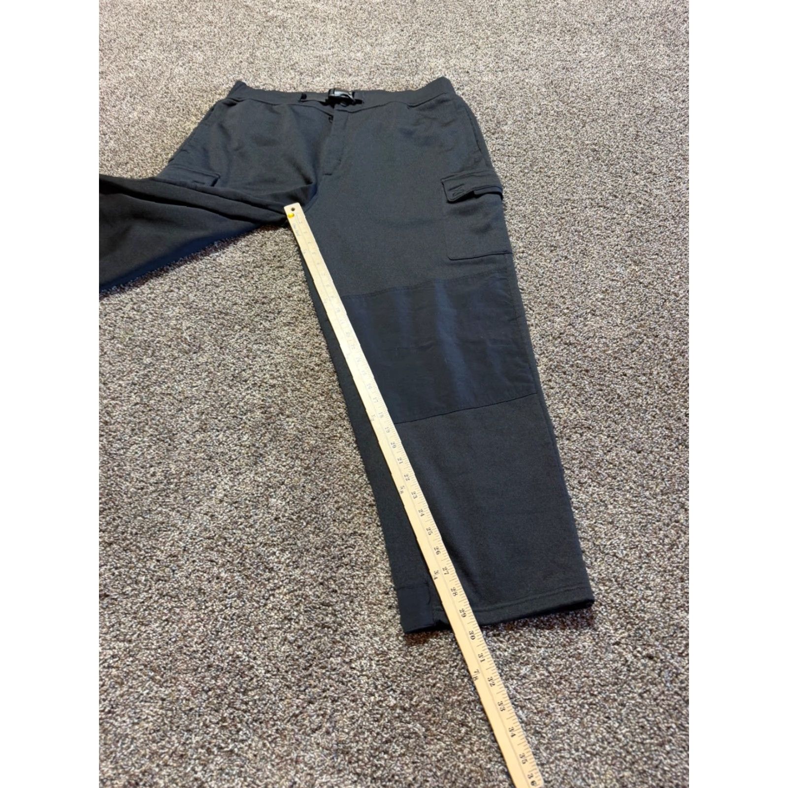 Vintage Cabela's Mens Pants XL 29" Inseam Black Double Knee Heavy Snow Pants Flat Front Regular Sl as h Pocket Winter Snow Pants Mens Size US 36 / EU 52 - 5 Thumbnail