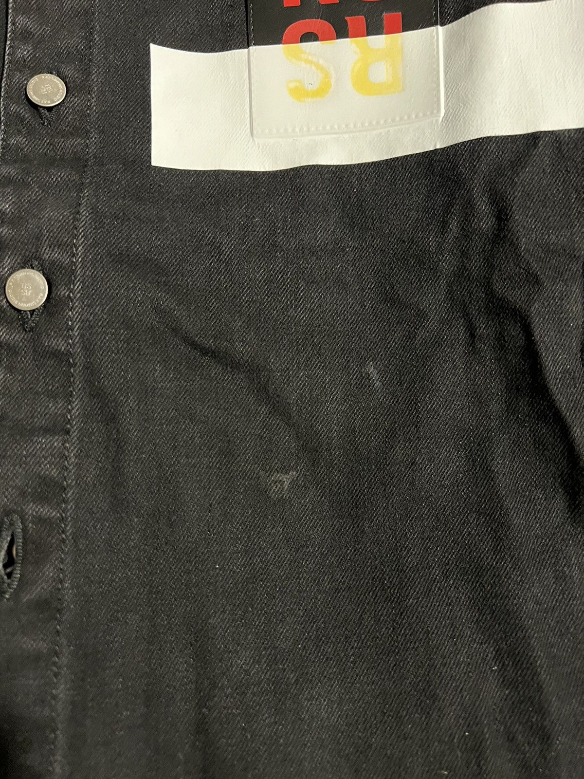 Raf Simons Raf Simons SS17 Tape Patch Denim Overshirt Size US S / EU 44-46 / 1 - 7 Thumbnail