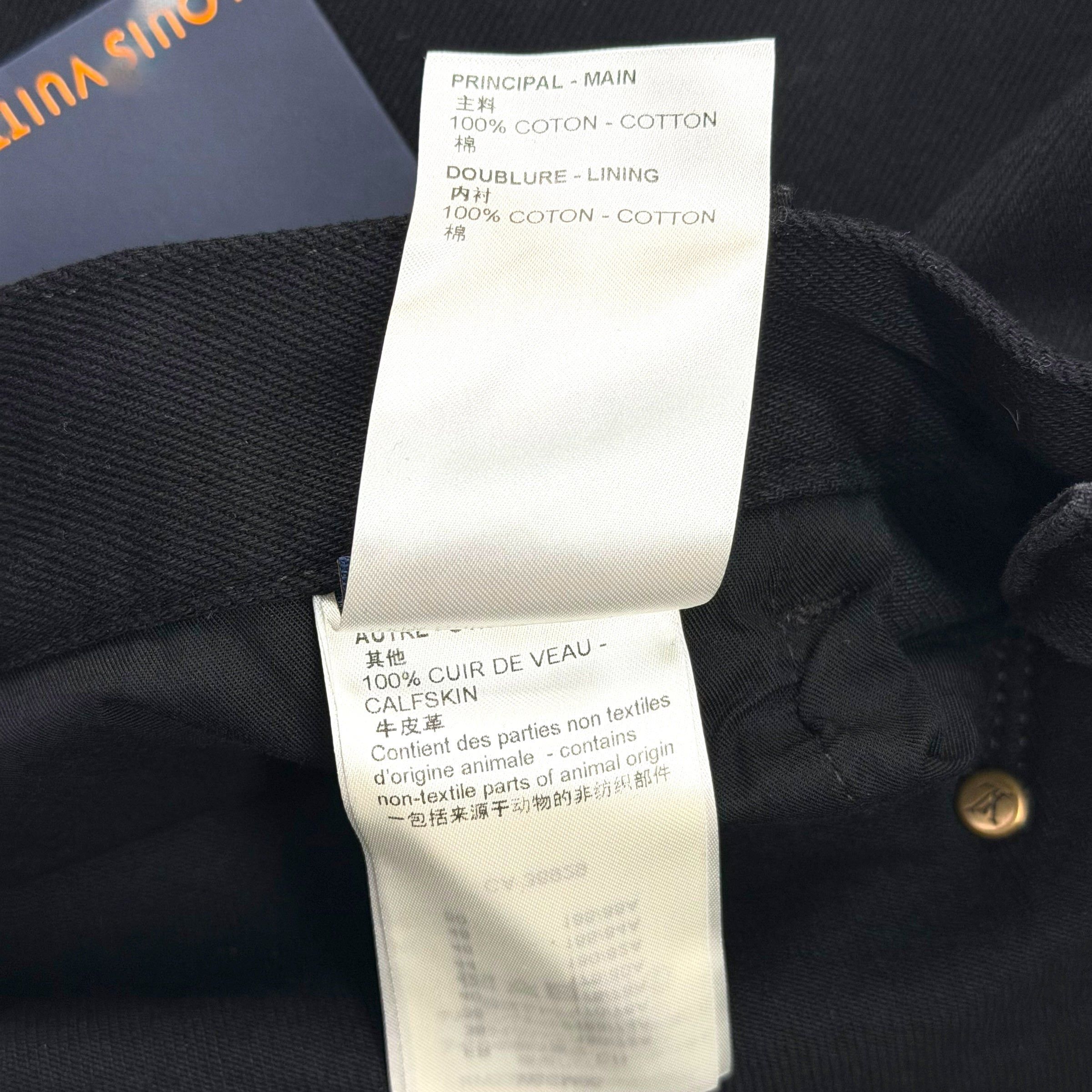Louis Vuitton Louis Vuitton Monogram Detail Carpenter Denim 40 Size US 40 / EU 56 - 7 Thumbnail