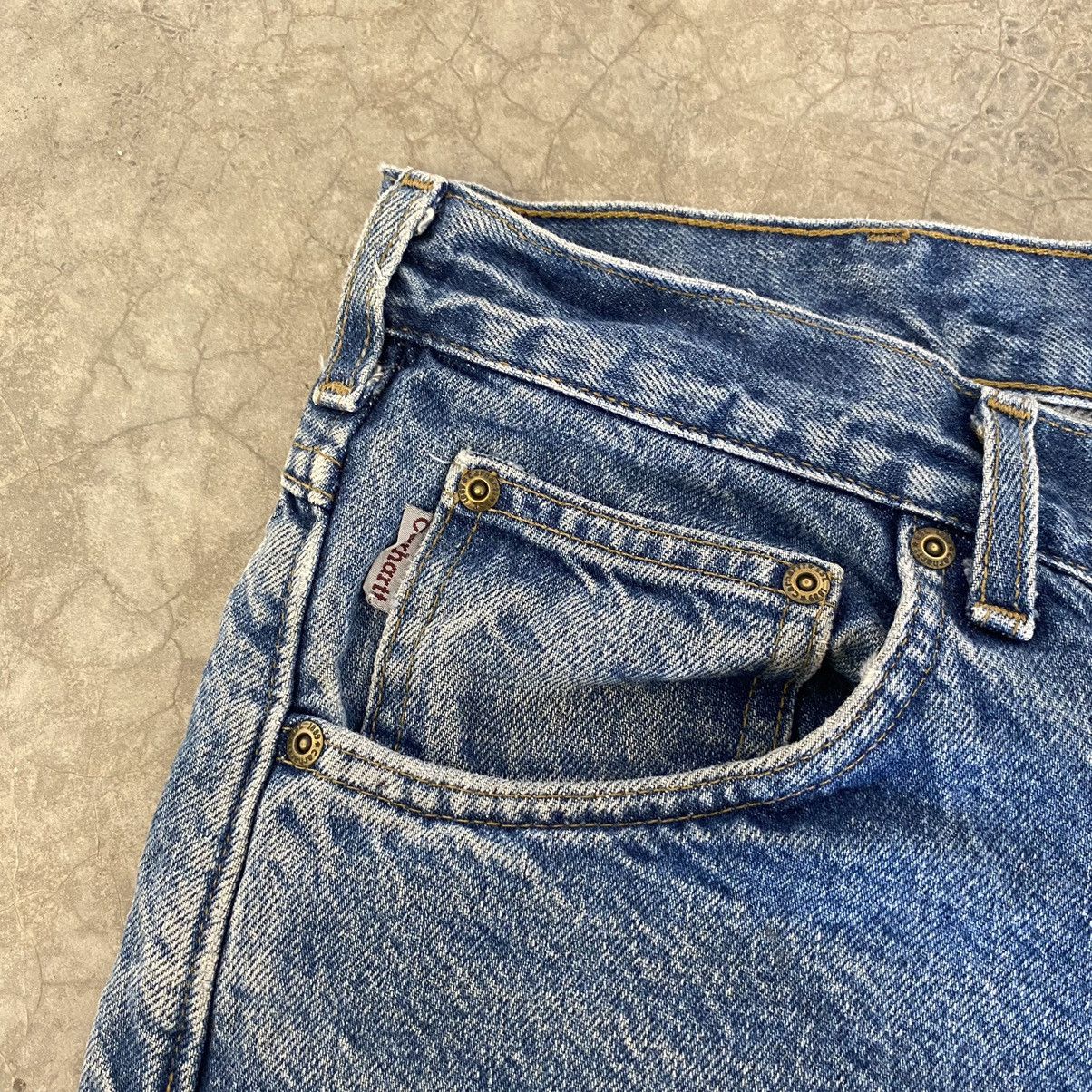 Carhartt VTG Carhartt Blanket Lined Relaxed Fit Blue Jeans Size US 35 - 14 Thumbnail