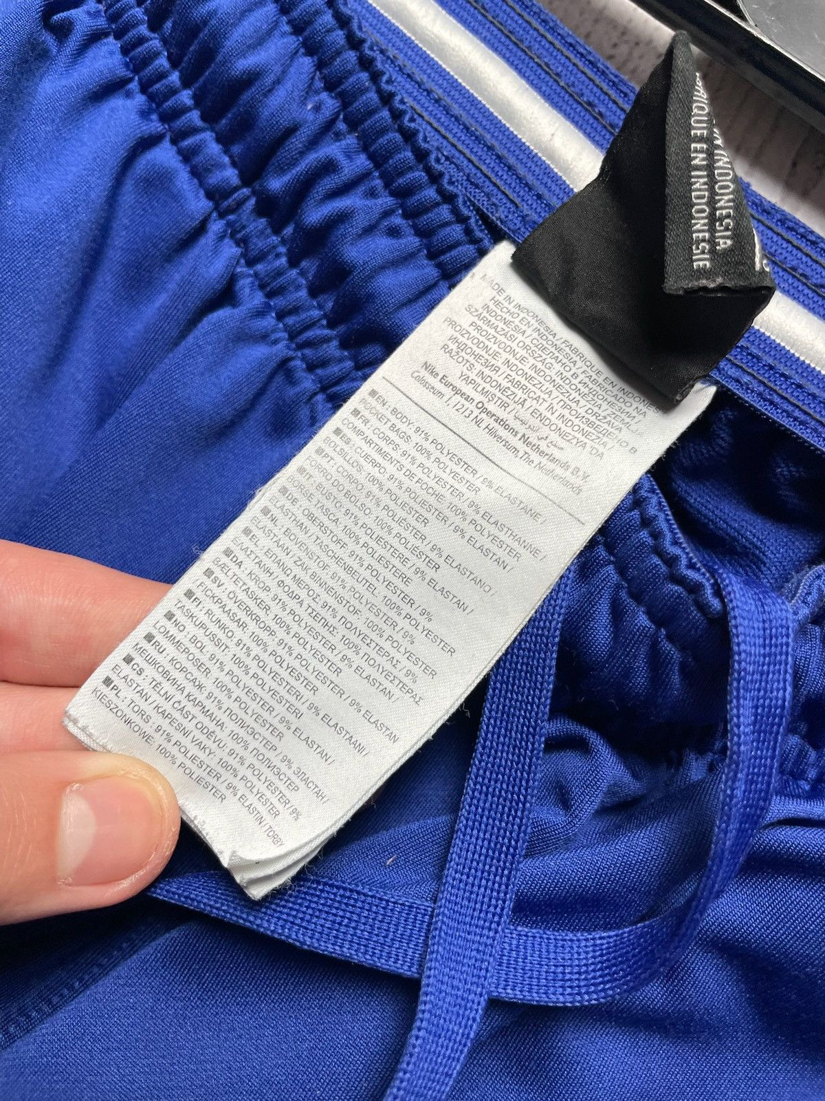 Vintage Nike Chelsea soccer joggers size L blue Size US 34 / EU 50 - 5 Thumbnail