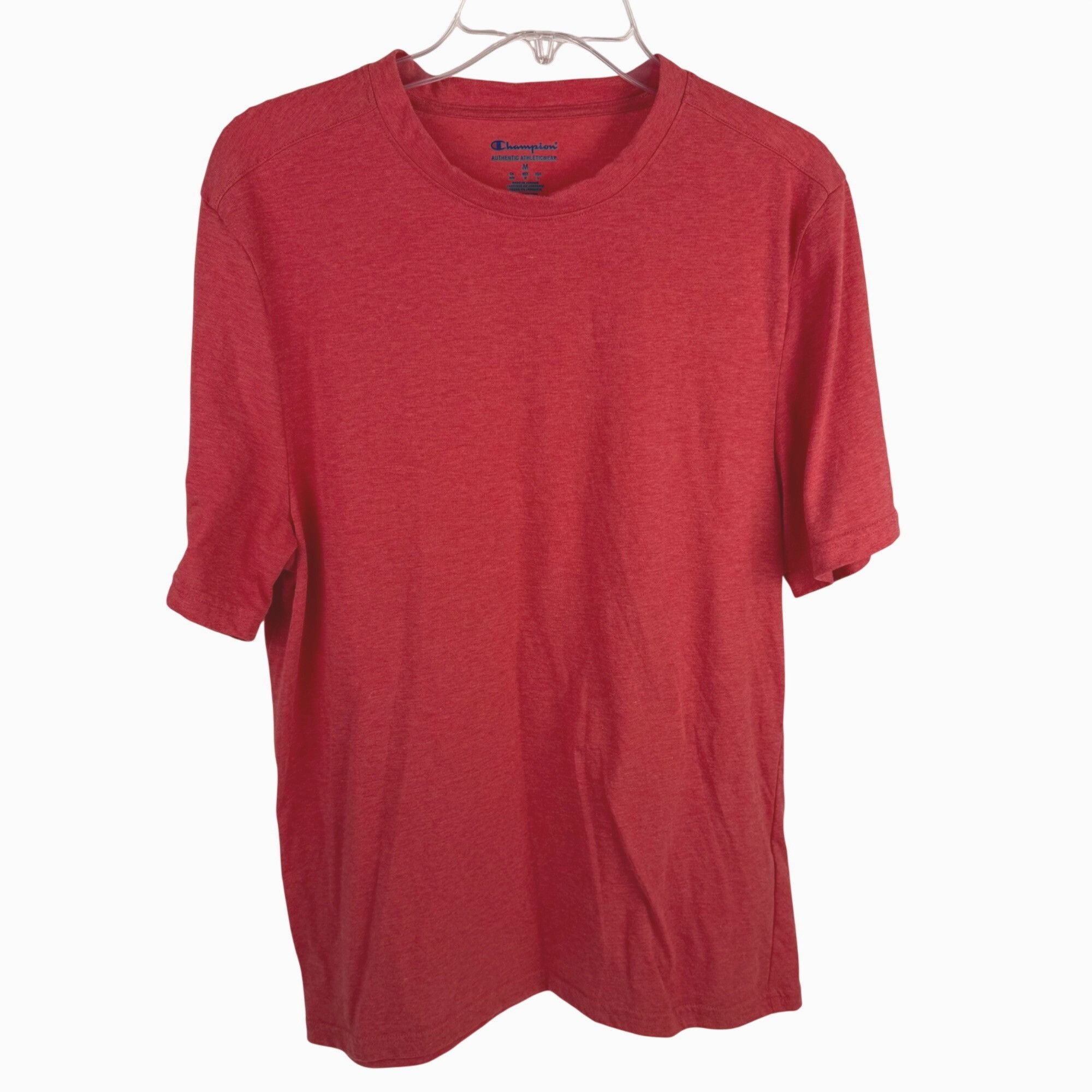 Champion Champion Men's Short-Sleeve Cotton-Blend T-Shirt Red Size M Size US M / EU 48-50 / 2 - 1 Thumbnail