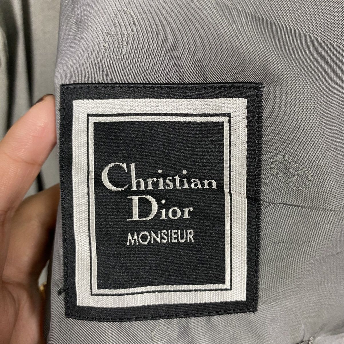 Christian Dior Monsieur Christian Dior Button Coat Blazer Size US M / EU 48-50 / 2 - 10 Thumbnail