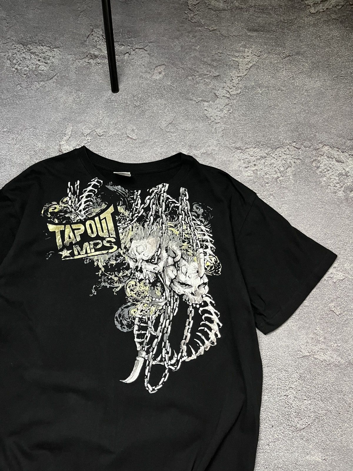 Tapout Tapout MMA Skull Chains Graphic Tee Size US M / EU 48-50 / 2 - 2 Thumbnail