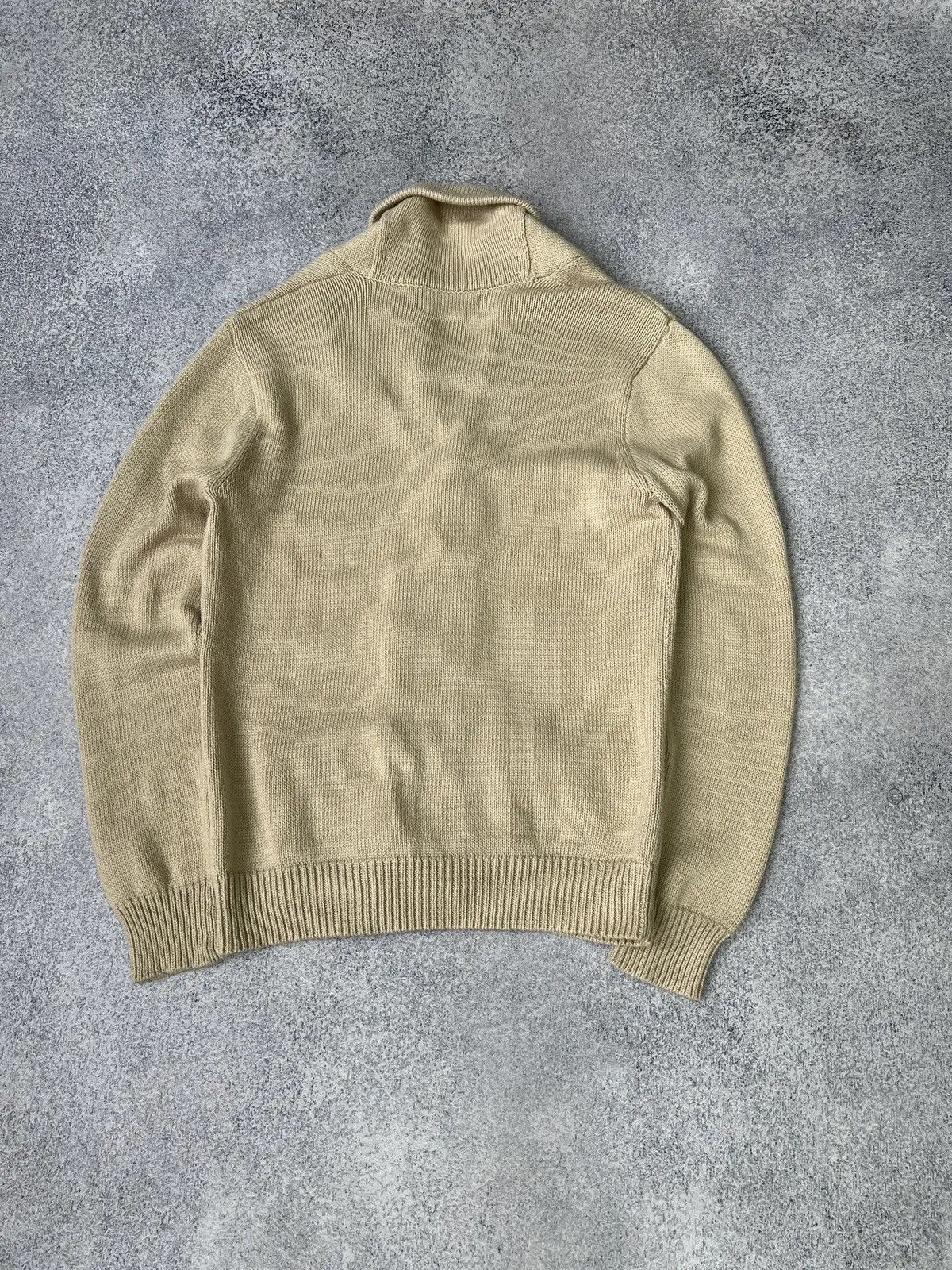 Polo Ralph Lauren × Ralph Lauren × Vintage Vintage Ralph Lauren Denim Supply Heavy knitted cardigan Size US S / EU 44-46 / 1 - 11 Thumbnail