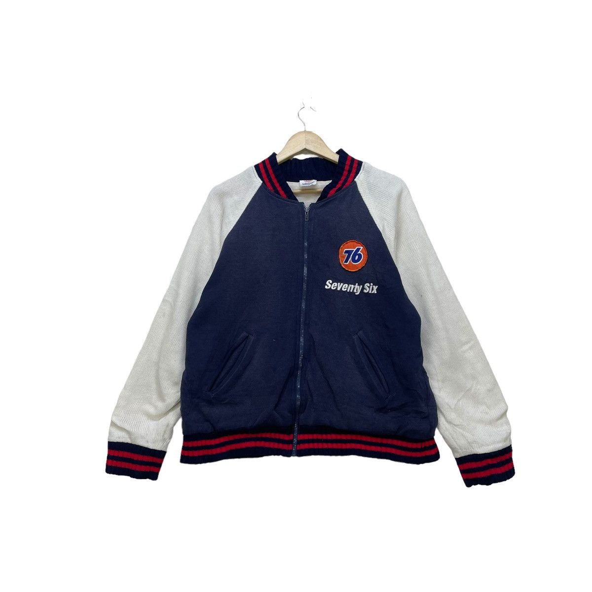 Vintage × YELLOW CORN 💥Vintage Lubricant 76 Seventy Six Racing Jacket Size US M / EU 48-50 / 2 - 1 Thumbnail