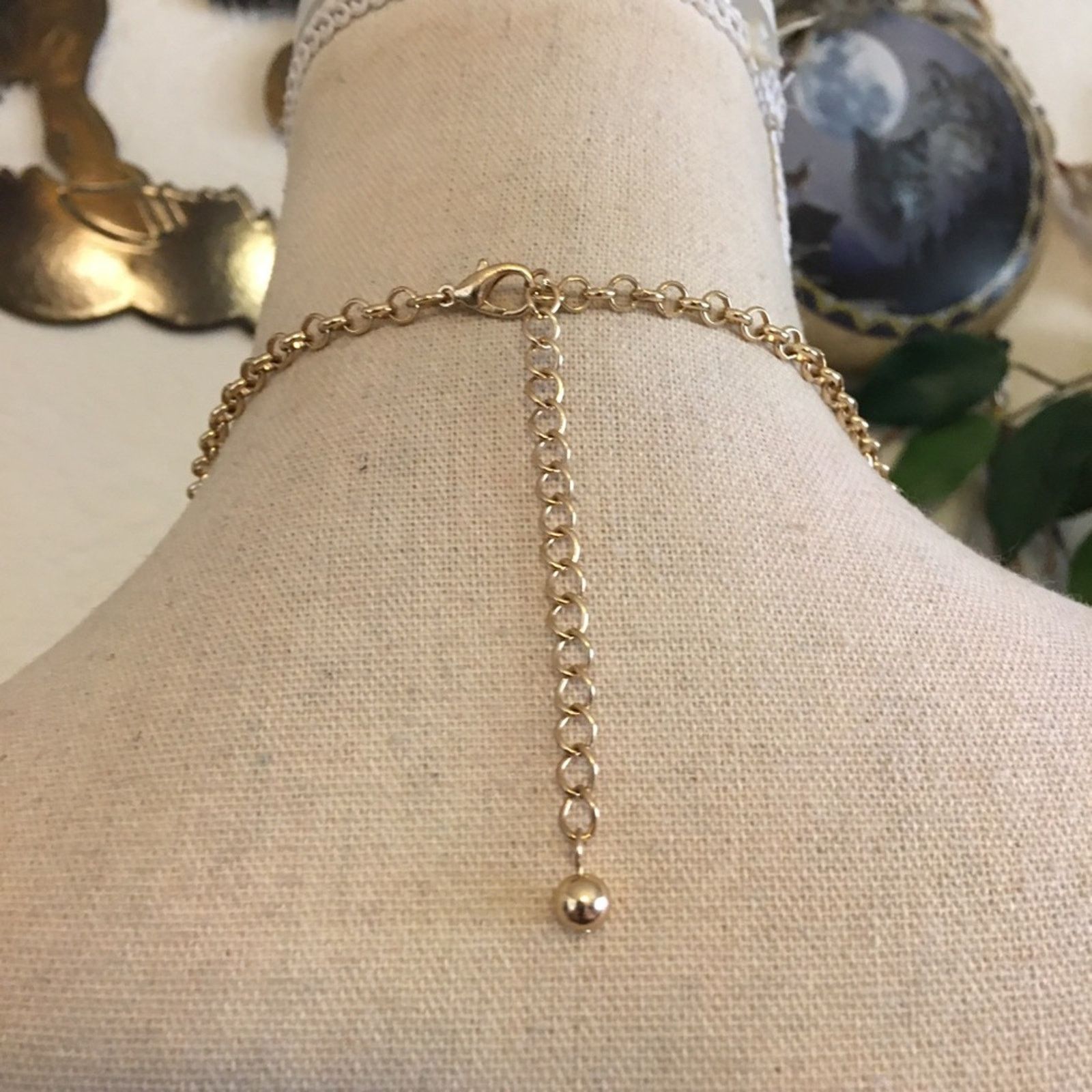 Kenneth Cole Kenneth Cole matte silver & gold link necklace Size ONE SIZE - 5 Thumbnail