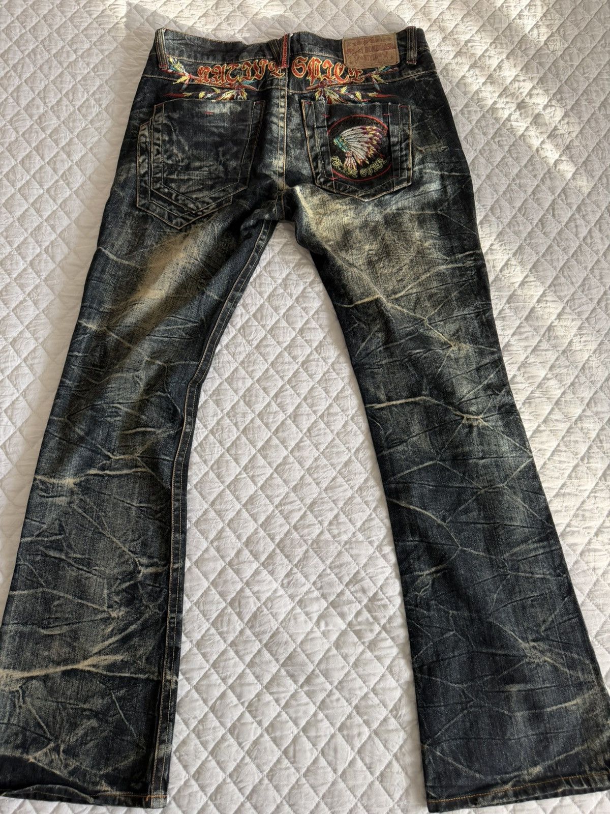 Tornado Mart Vintage Flared Japanese denim Size US 34 / EU 50 - 5 Thumbnail