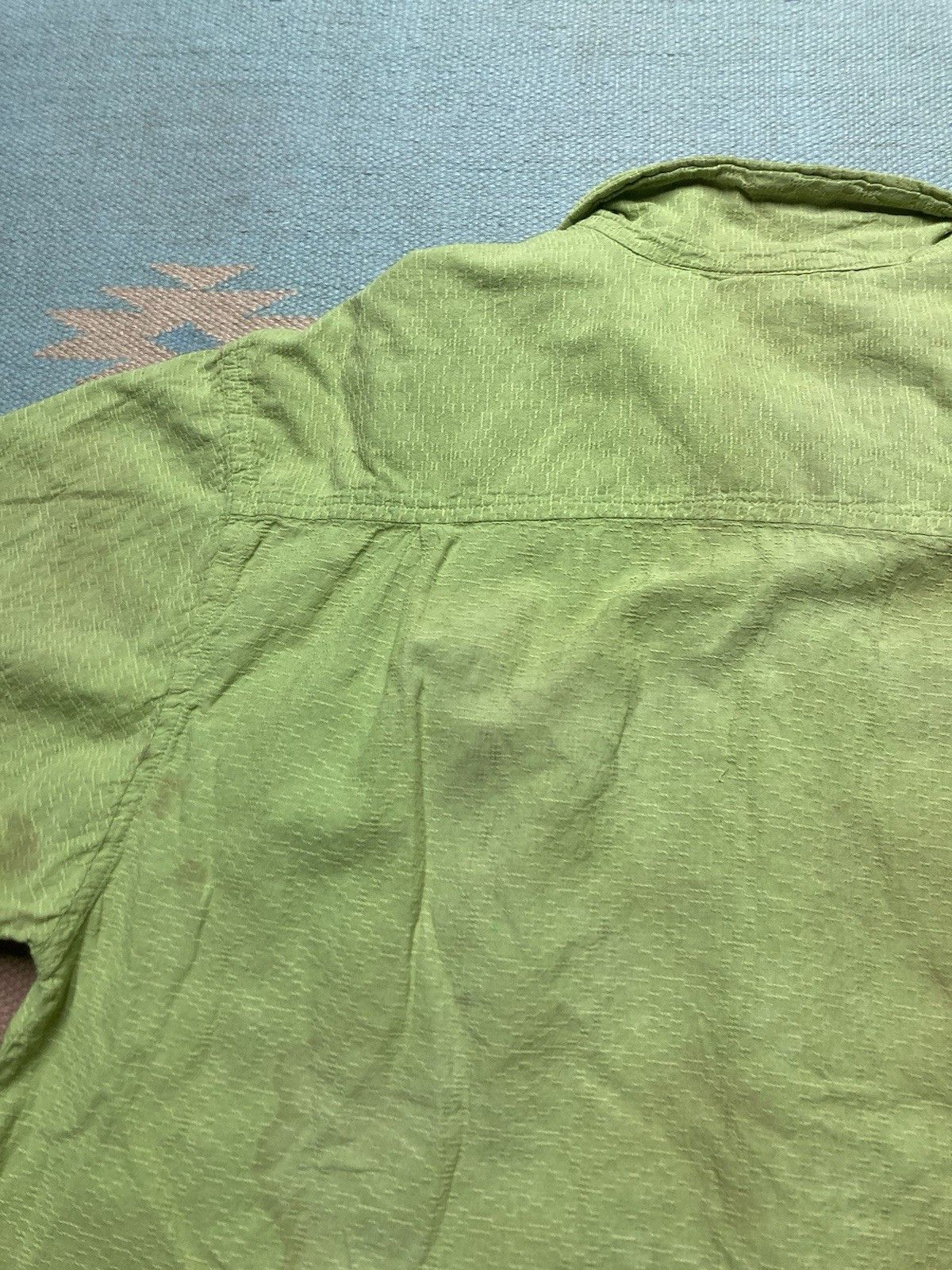 Vintage button shirt ocean pacific OP Hawaiian distressed surf XL Size US XL / EU 56 / 4 - 10 Thumbnail