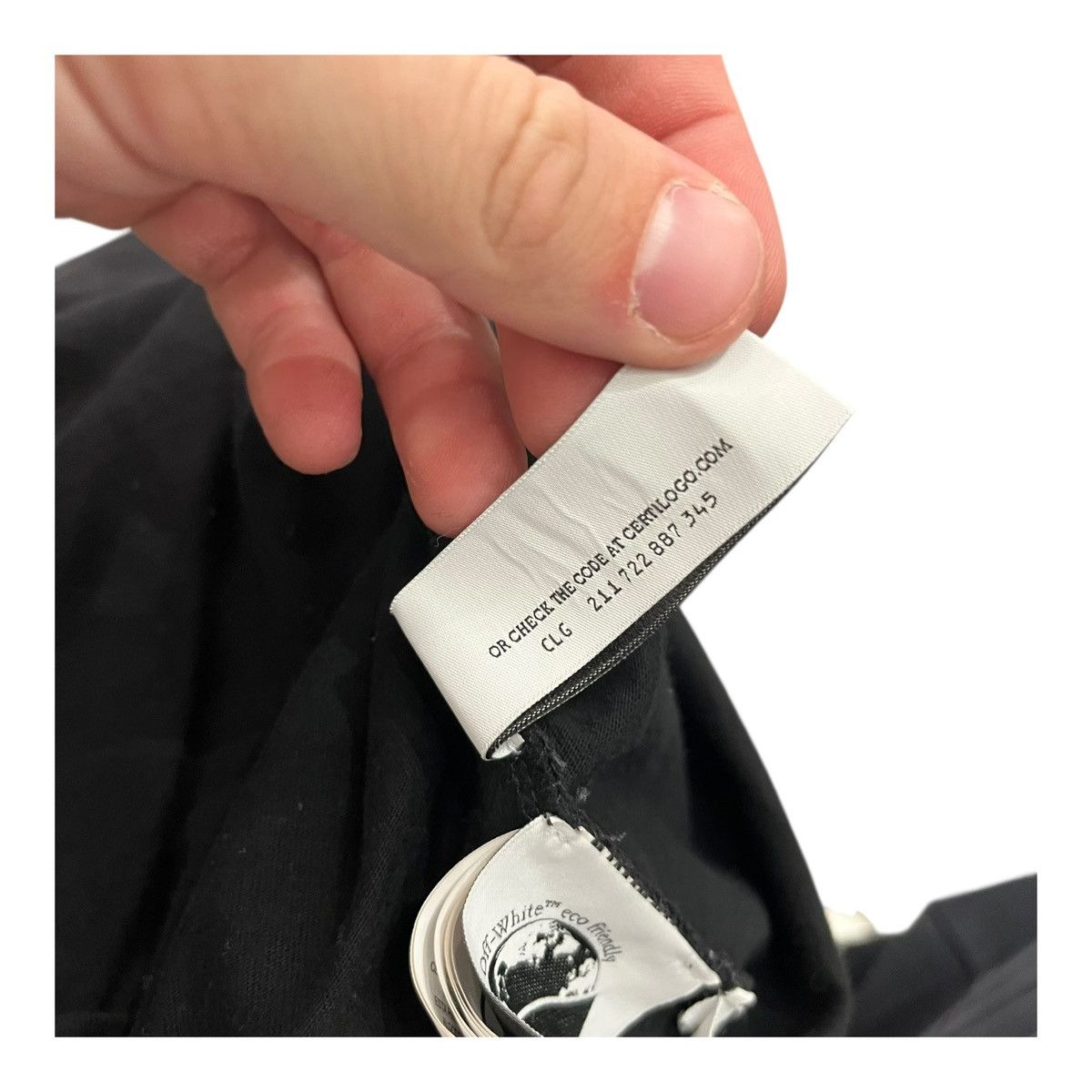 Off-White Off White Wave Diag Tee Size US XXL / EU 58 / 5 - 5 Thumbnail