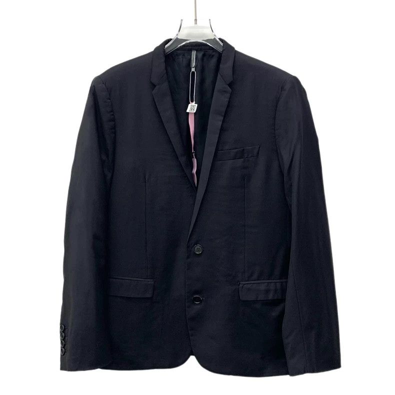 Dior Black wool lapel single-breasted long-sleeved suit 250
