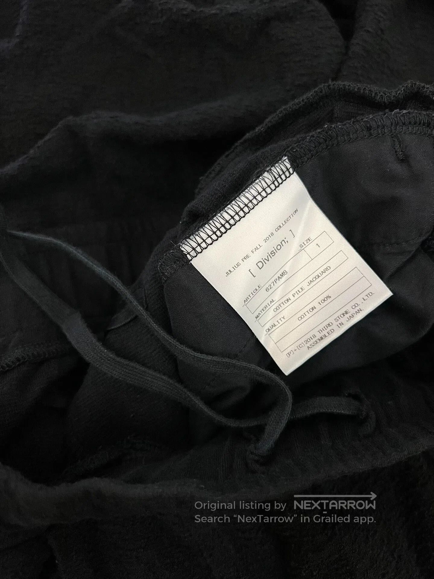 Julius Julius 7 Men's Folded Skirt Pants. Size US 26 / EU 42 - 8 Thumbnail