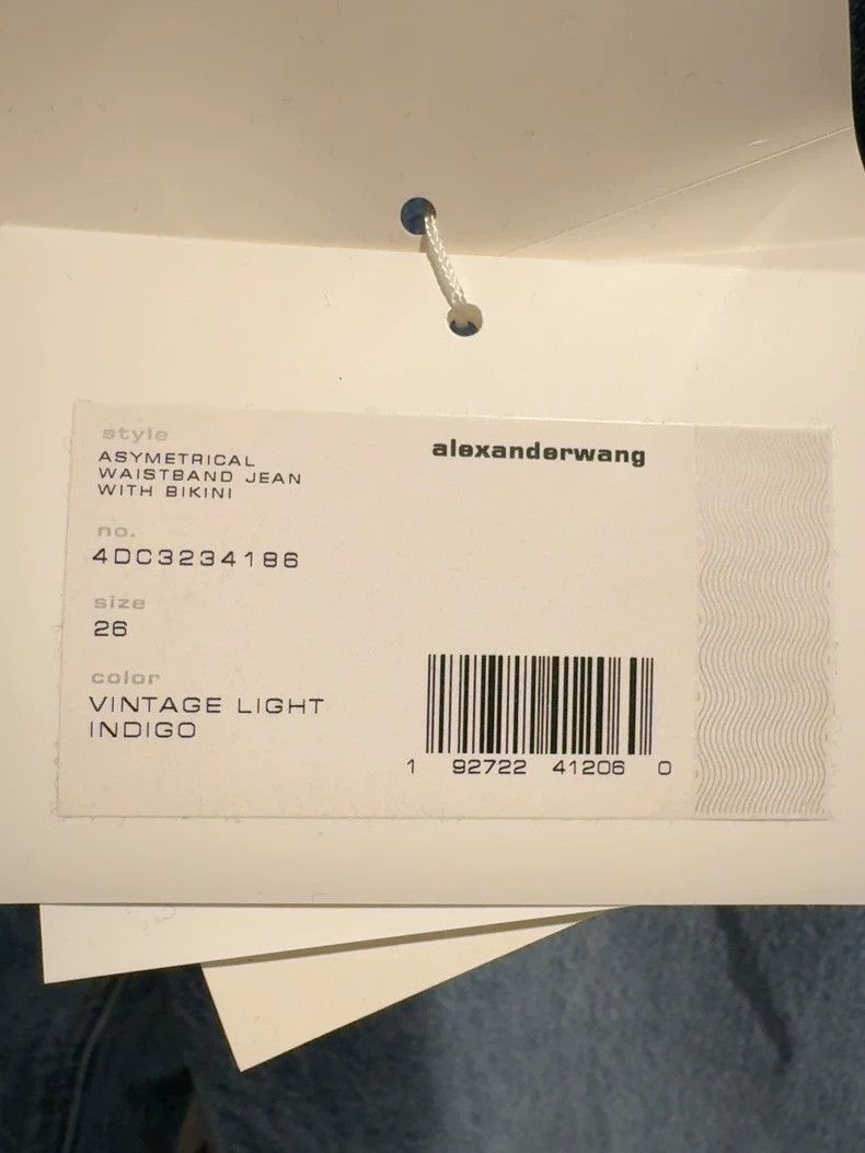 Alexander Wang Alexander Wang Straight Denim Jeans- Size 26" / US 2 / IT 38 - 3 Thumbnail