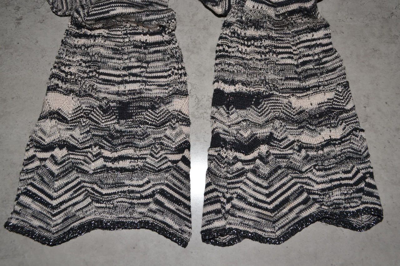 Missoni Missoni Crochet-knit Wide Sleeve Belted Cardigan Sweater Size S / US 4 / IT 40 - 10 Thumbnail