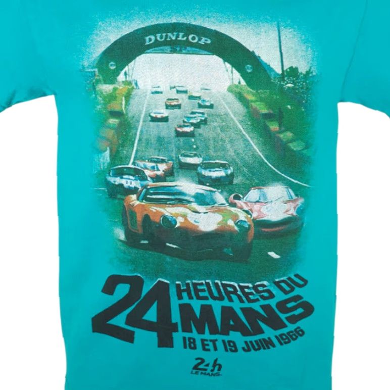 Vintage VINTAGE 24 Hours Of Le Mans Race T Shirt Mens Small Blue 1966 Racing Shirt Mens Small Blue Racing 24 Hours Of Le Mans Size US S / EU 44-46 / 1 - 2 Thumbnail