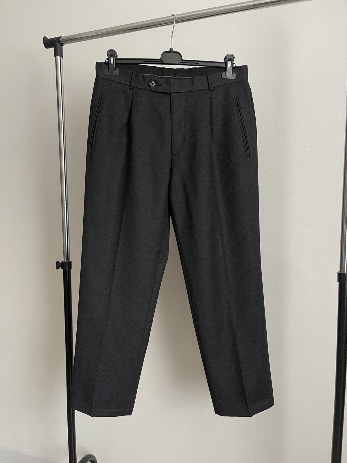 Yves Saint Laurent Vintage yves saint laurent trousers wool pants size M Size 38R - 1 Thumbnail