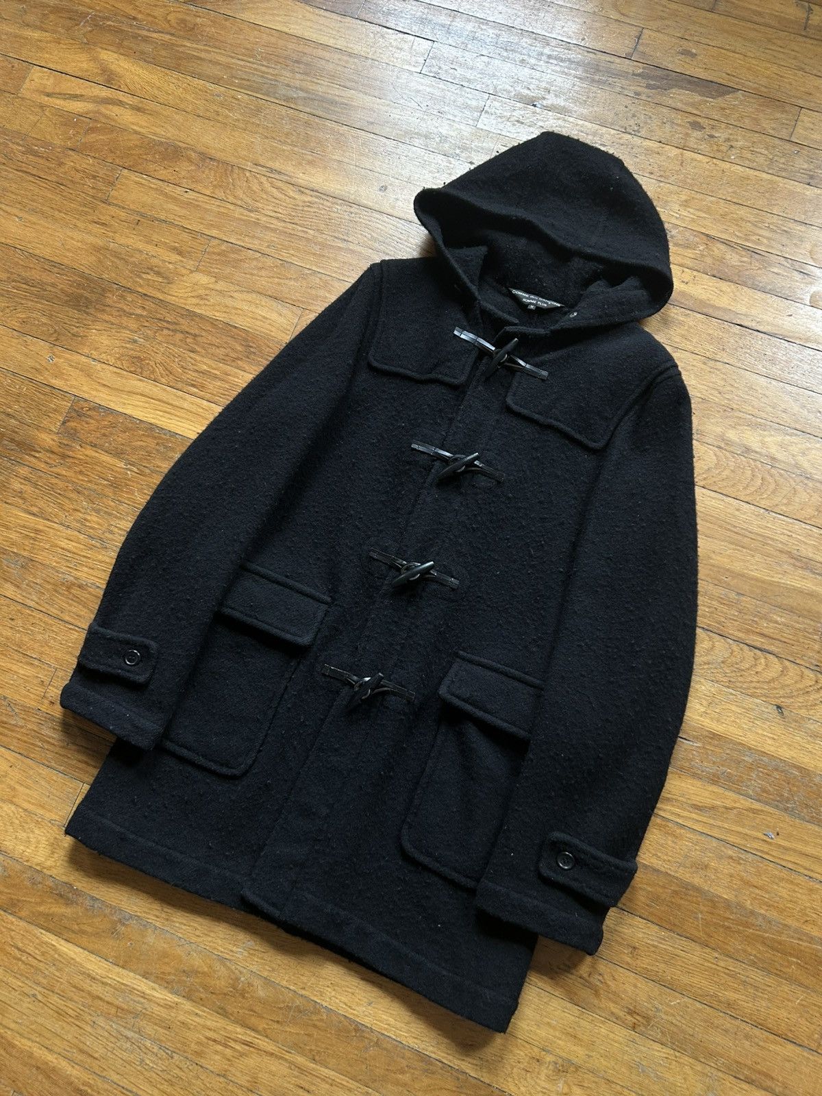 Comme des Garcons Homme Plus FW12 Wool Parka Coat Size US M / EU 48-50 / 2 - 3 Thumbnail