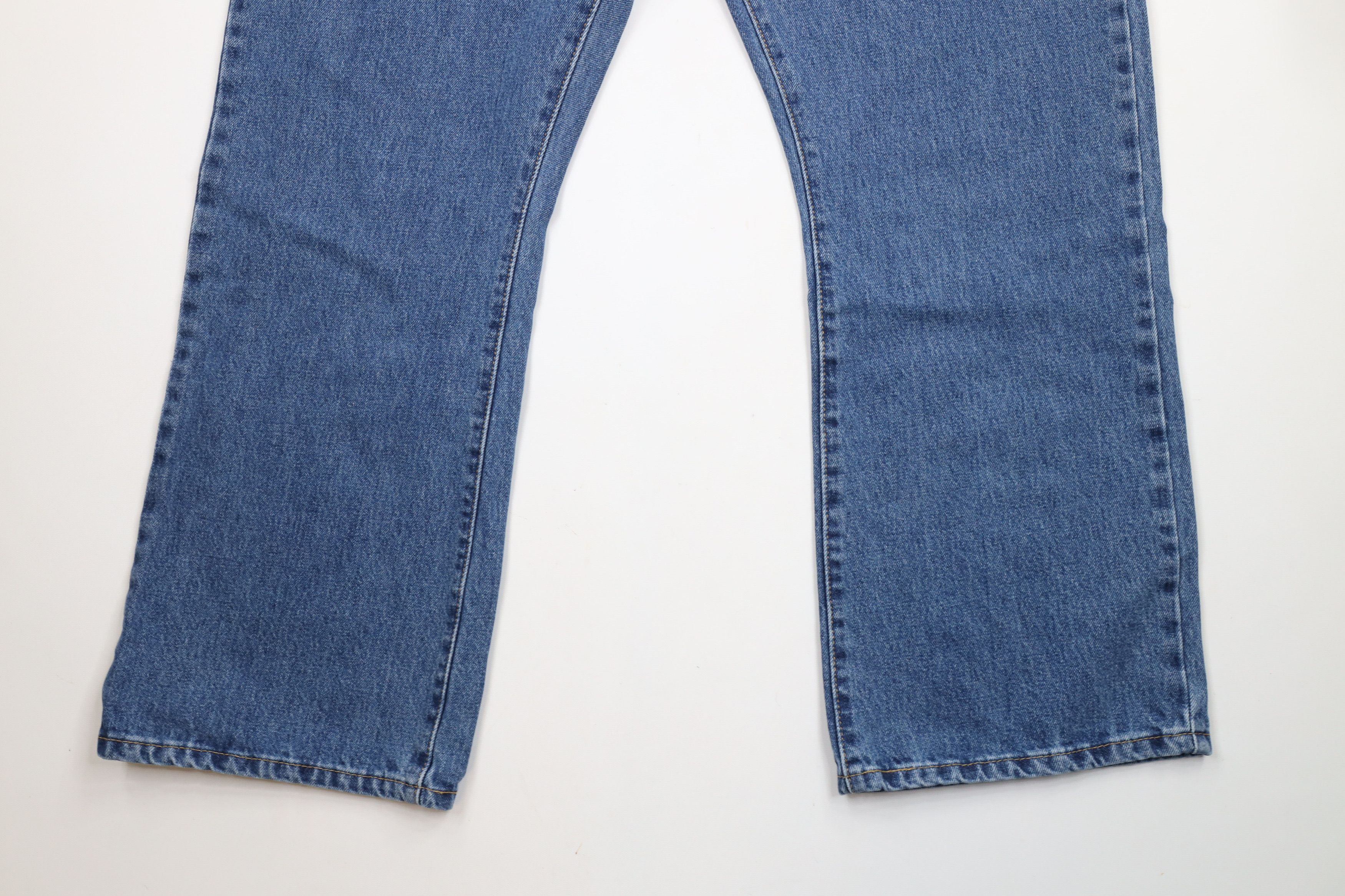 Levi's × Vintage Vintage Y2K Levis 517 Wide Leg Bootcut Western Denim Jeans Size US 42 / EU 58 - 4 Thumbnail