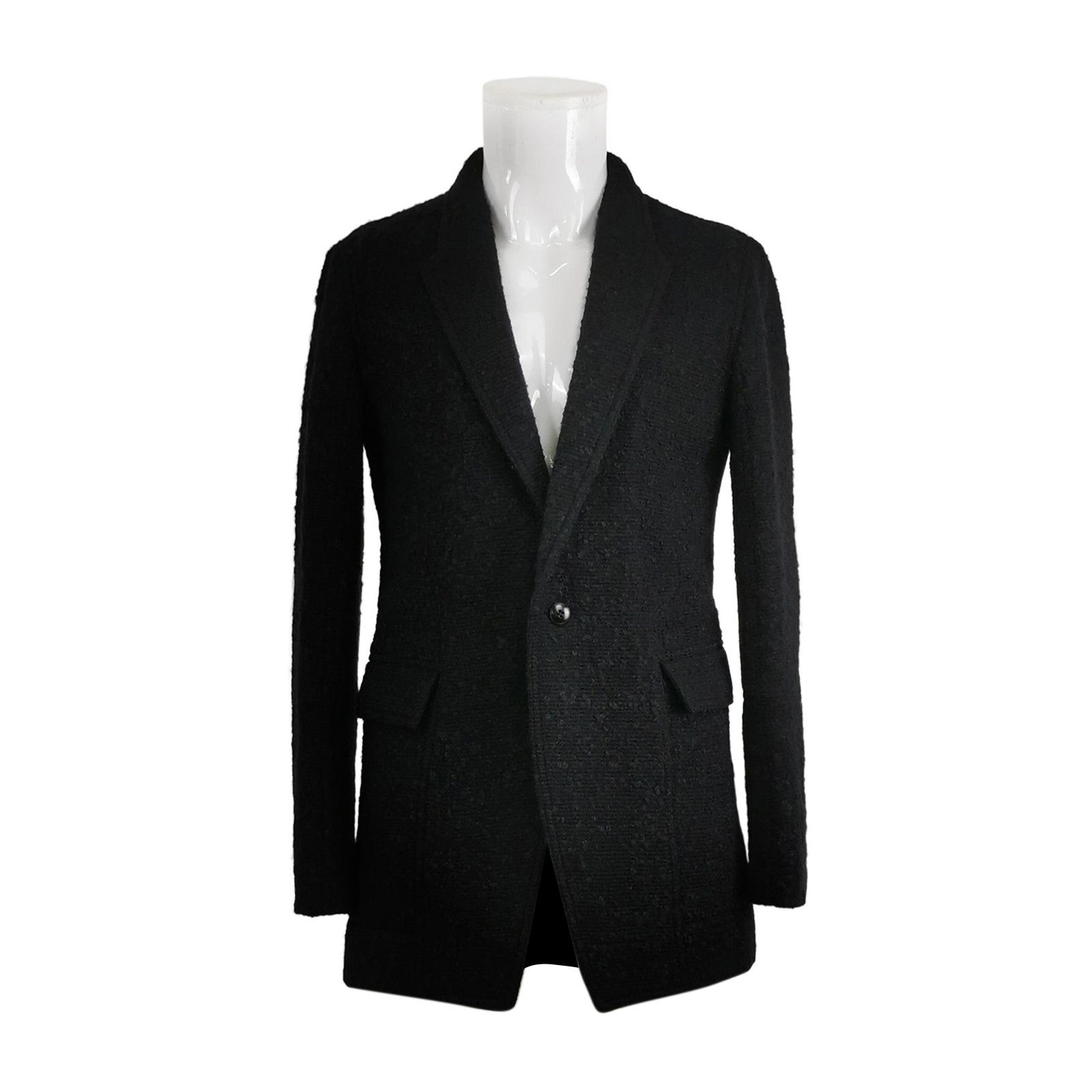 Rick Owens Rick Owens Mohair Blend Blazer Coat 48 Size US M / EU 48-50 / 2 - 1 Thumbnail