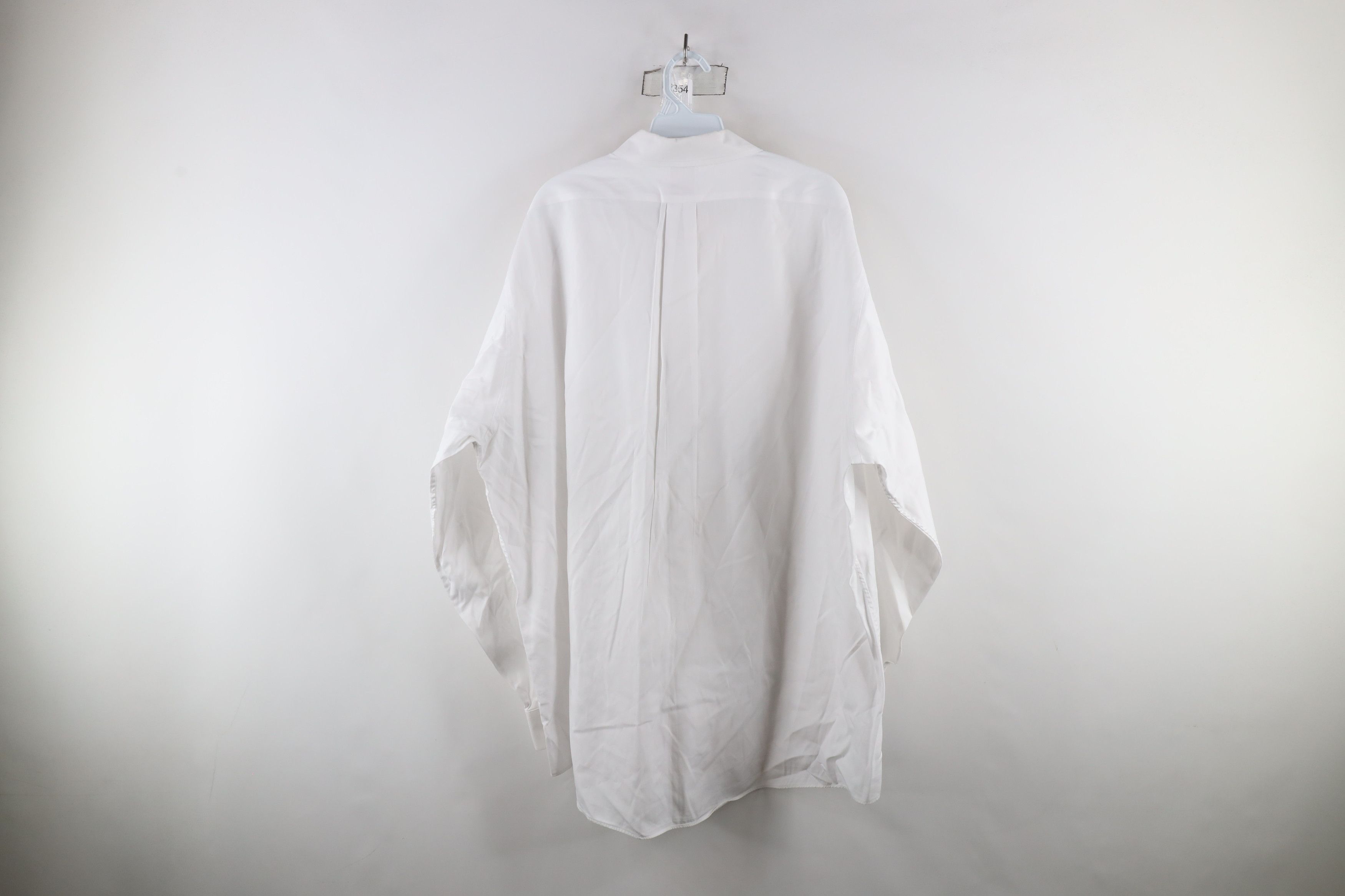 Brooks Brothers × Vintage Vintage 90s Brooks Brothers Cotton Button Down Shirt White Size US M / EU 48-50 / 2 - 10 Thumbnail