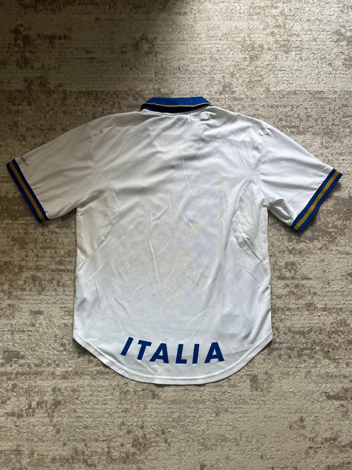 Nike Nike Italia Fedirazione Italiana Giuoco Calcio 1996-1997 Size US L / EU 52-54 / 3 - 13 Thumbnail