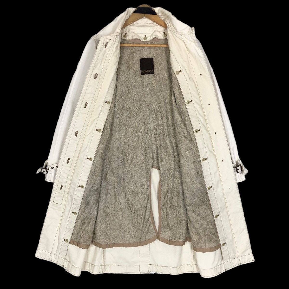 Hysteric Glamour Vintage Hysteric Glamour Cotton Canvas Trench Coat Size M / US 6-8 / IT 42-44 - 12 Thumbnail