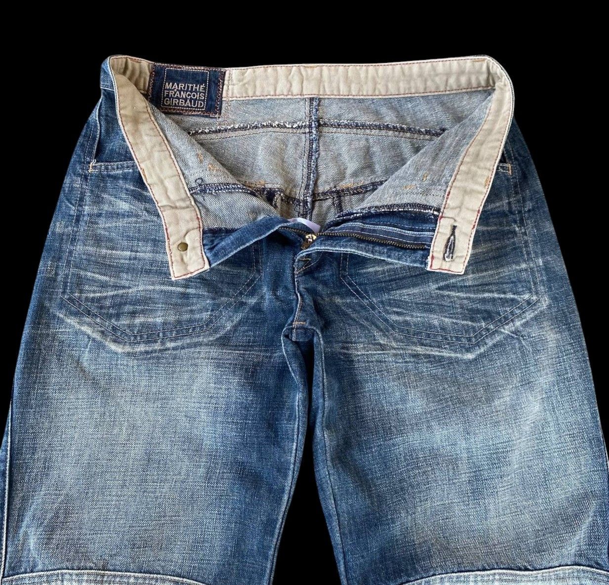 Marithe + Francois Girbaud Archival Marithé François Girbaud Panelled Technical Denim Size US 31 - 8 Thumbnail