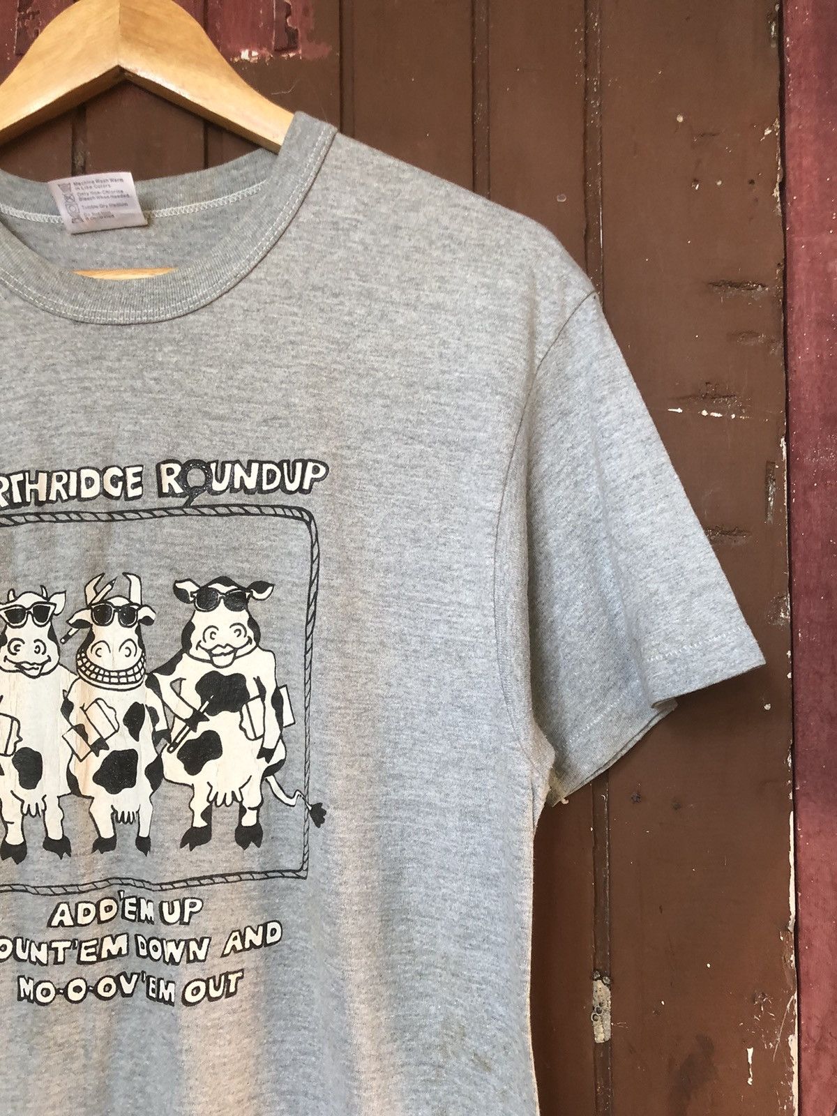 Vintage Vintage 80s Art Northridge Roundup Tshirt Size US M / EU 48-50 / 2 - 4 Thumbnail