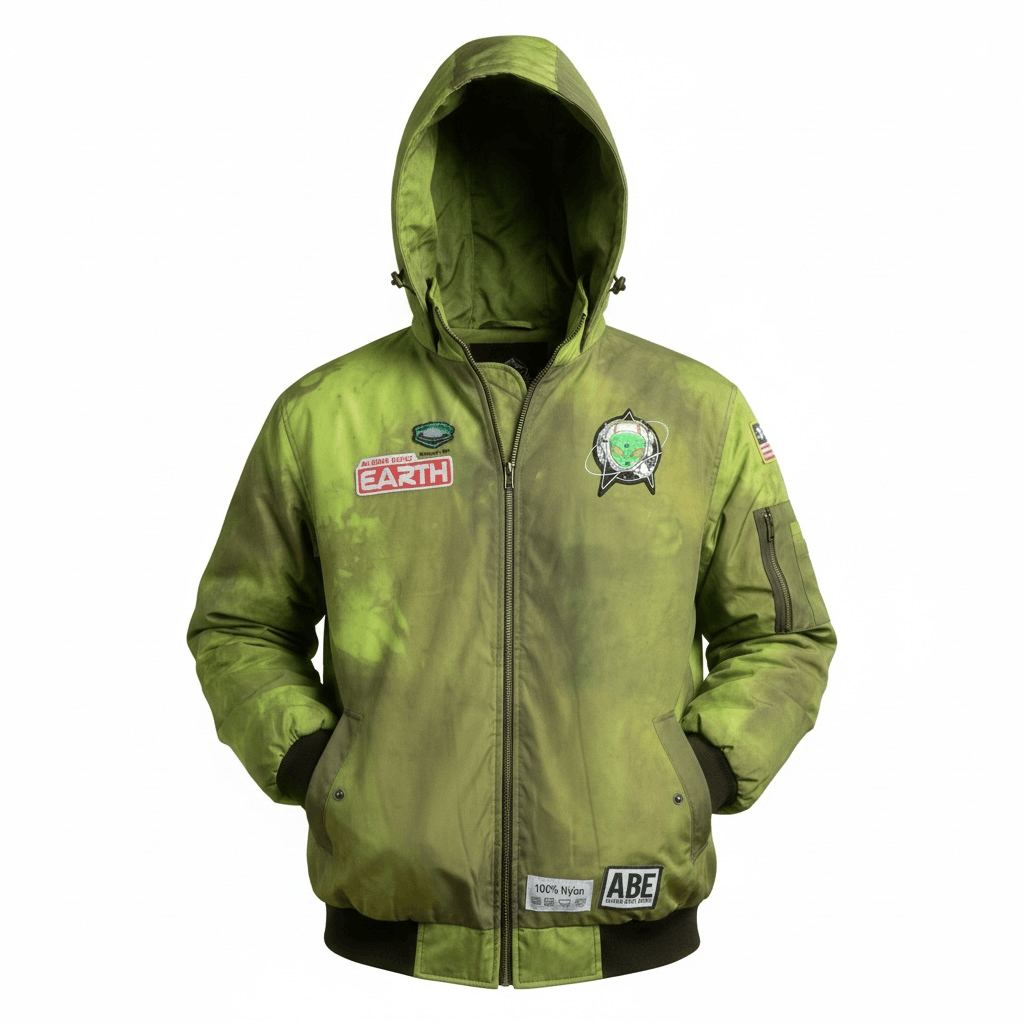 Other Aliens Built Earth Bomber Jacket temperature change Size US XL / EU 56 / 4 - 4 Thumbnail
