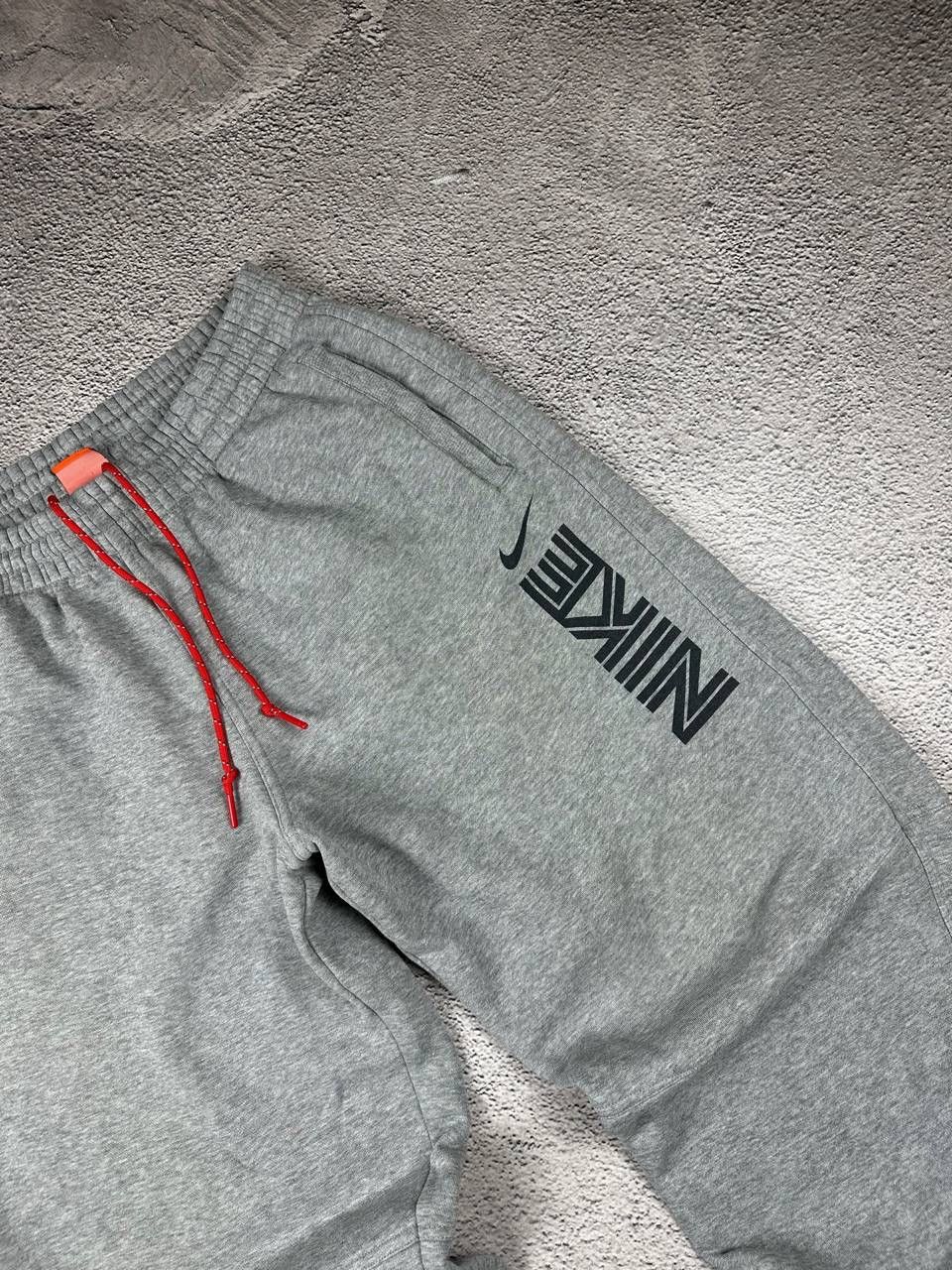 Vintage Nike Track Pants Sweatpants Y2K Baggy Style Fleece