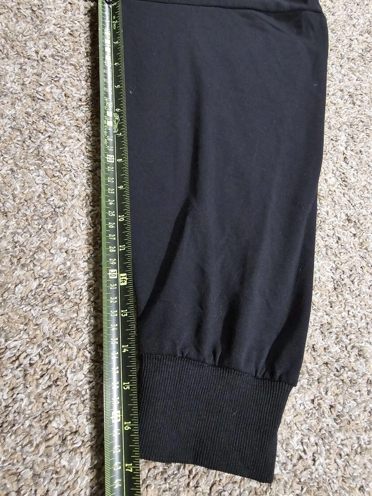 Designer Baevely 1XL Black Glamstone Howdy Cropped Sweatshirt Size XL / US 12-14 / IT 48-50 - 6 Thumbnail