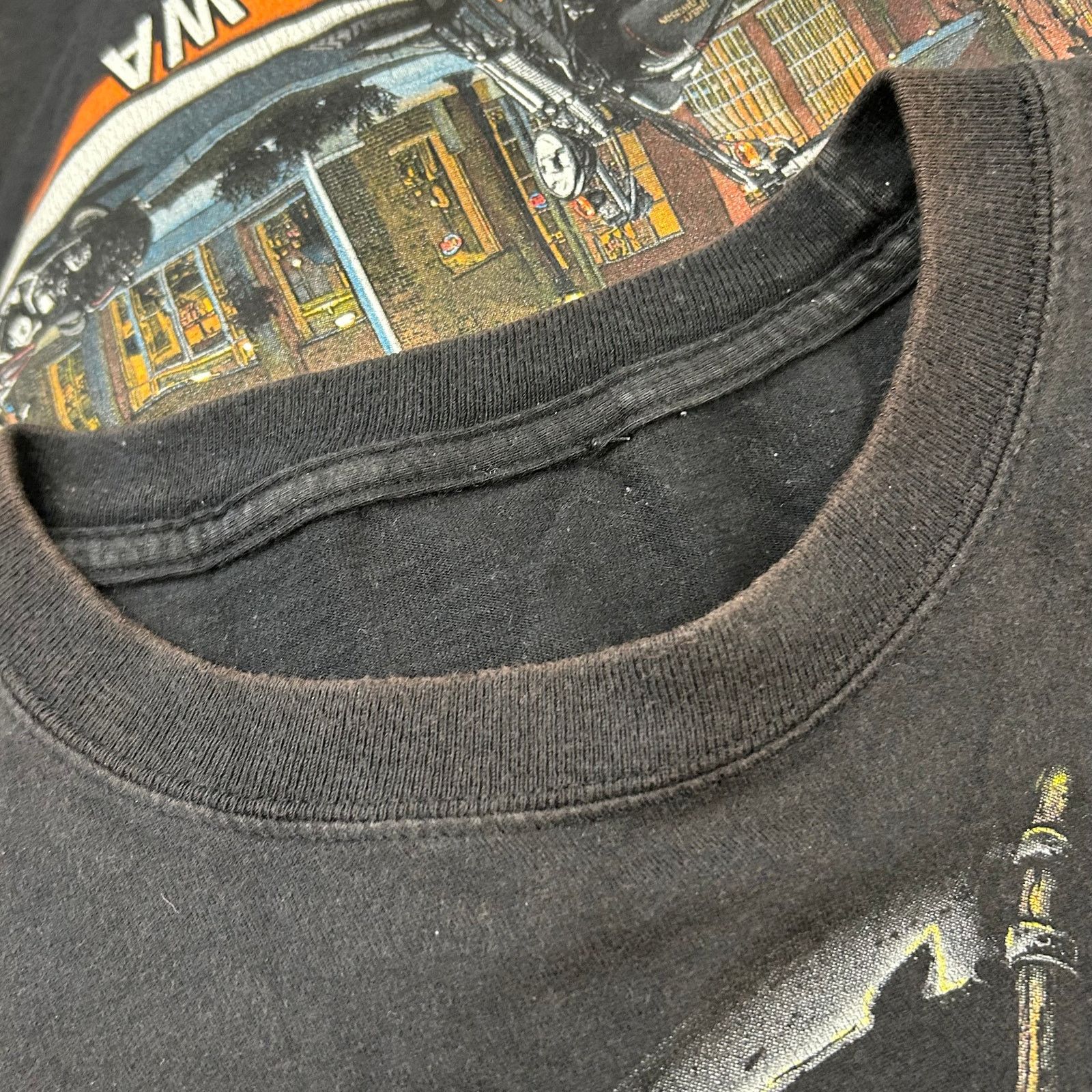 Harley Davidson × Vintage 2015 Harley Davidson Grim Reaper Black Tee T Shirt Medium Size US M / EU 48-50 / 2 - 5 Thumbnail