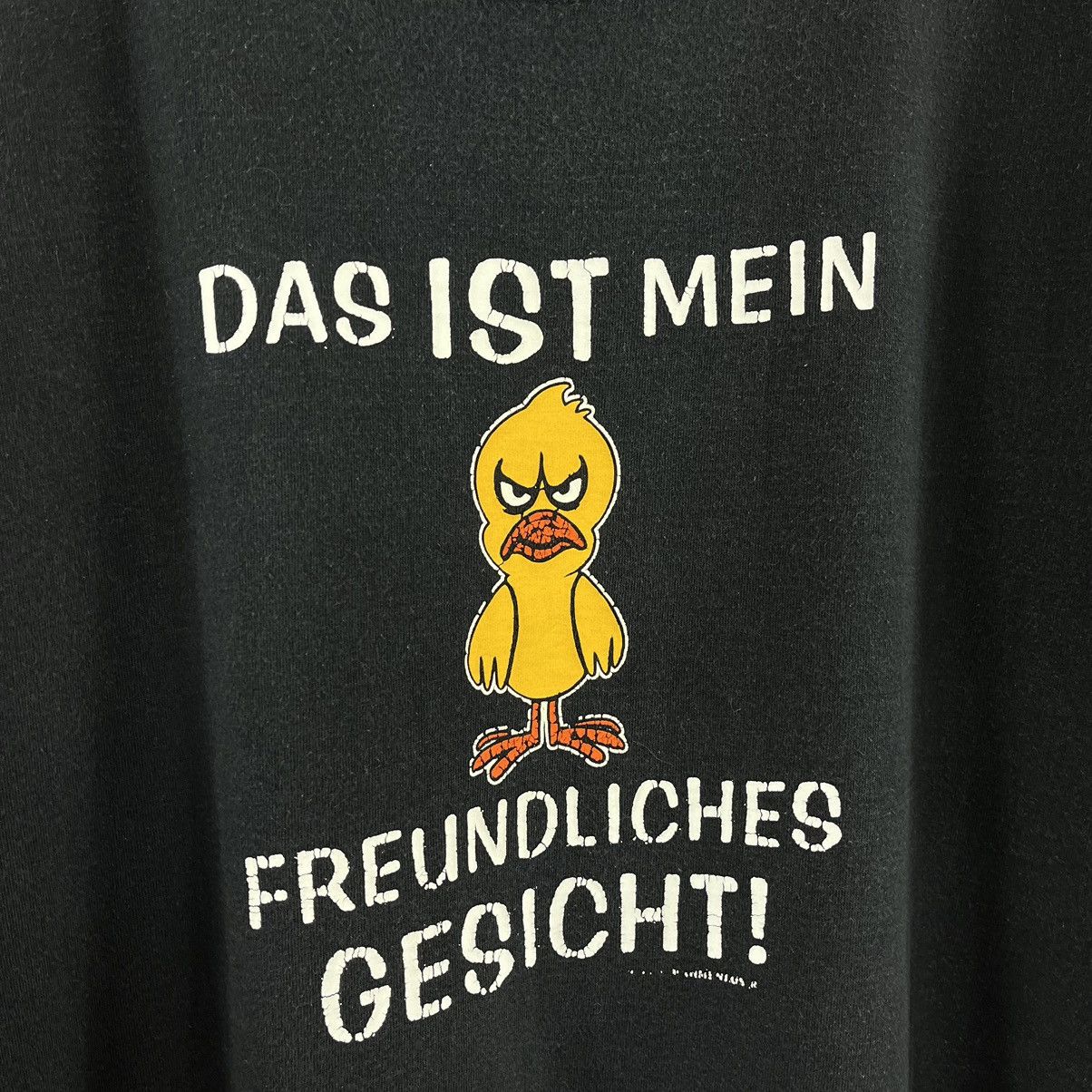 Vintage Vtg Crazy Tee Big Logo Duck “This is my friendly face” Size US XXL / EU 58 / 5 - 4 Thumbnail