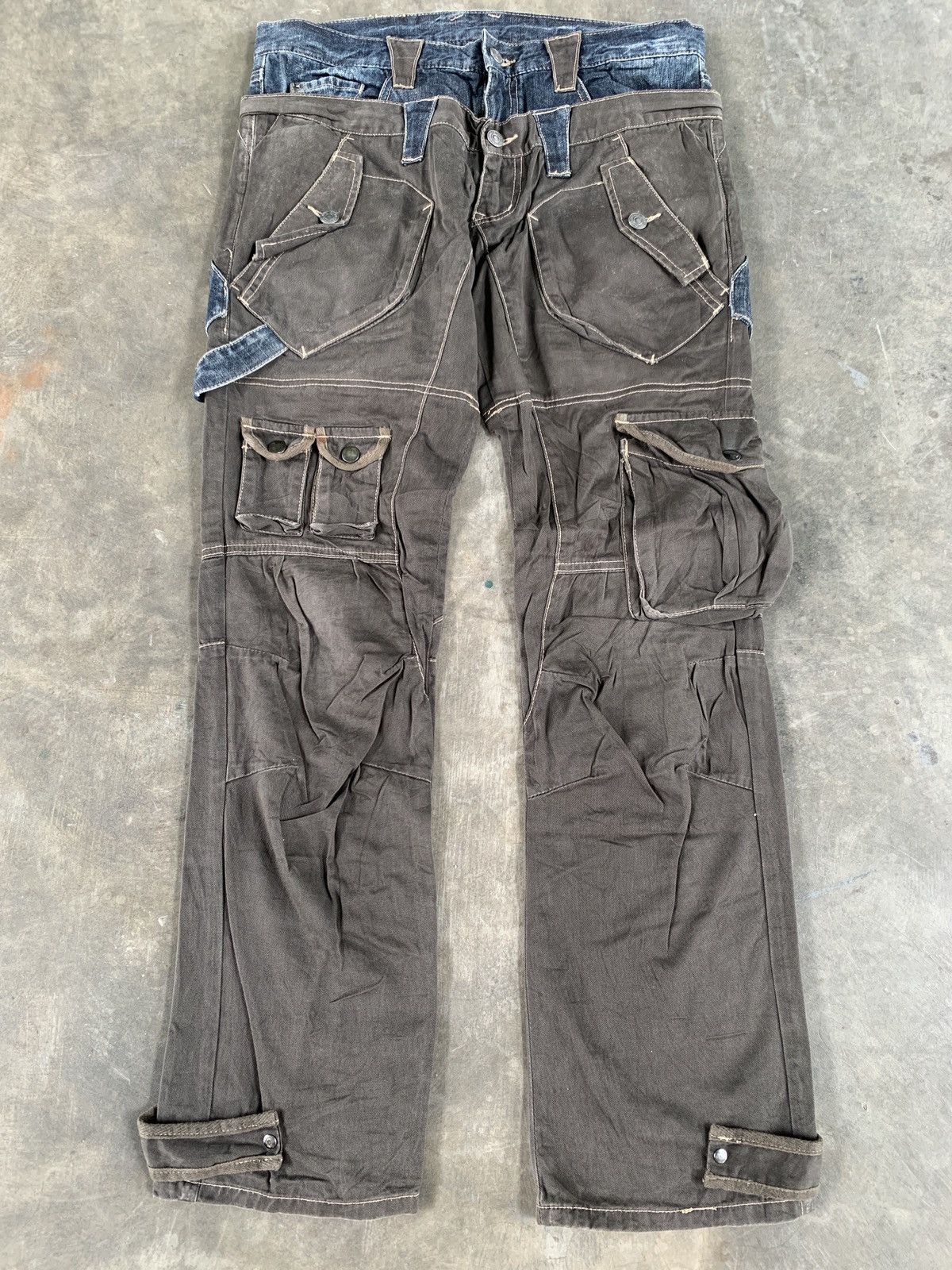 PPFM Ppfm double waist cargo multipocket Size US 33 - 3 Thumbnail